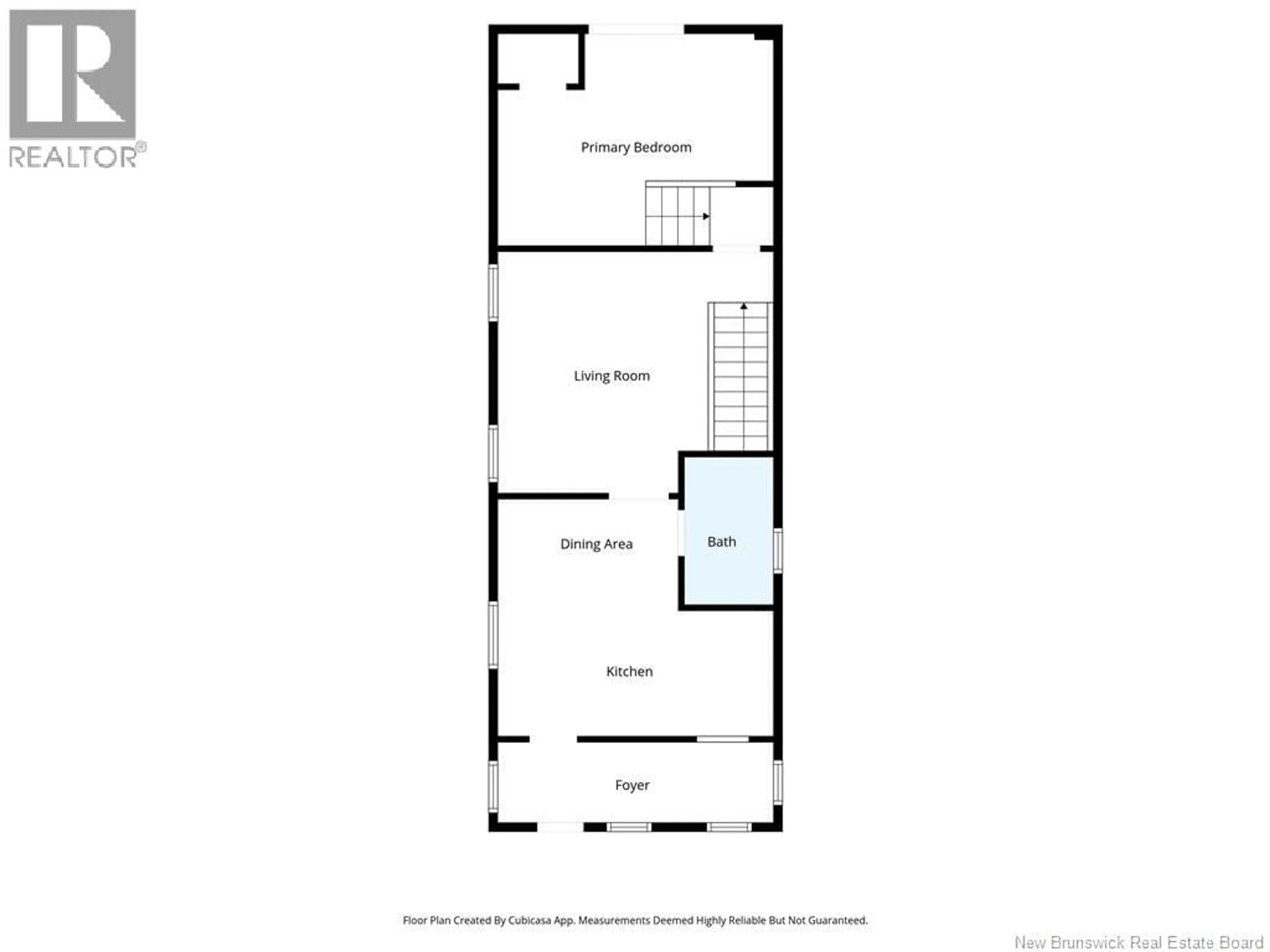 Floor plan for 1491 ST MARY, Bathurst New Brunswick E2A2E2