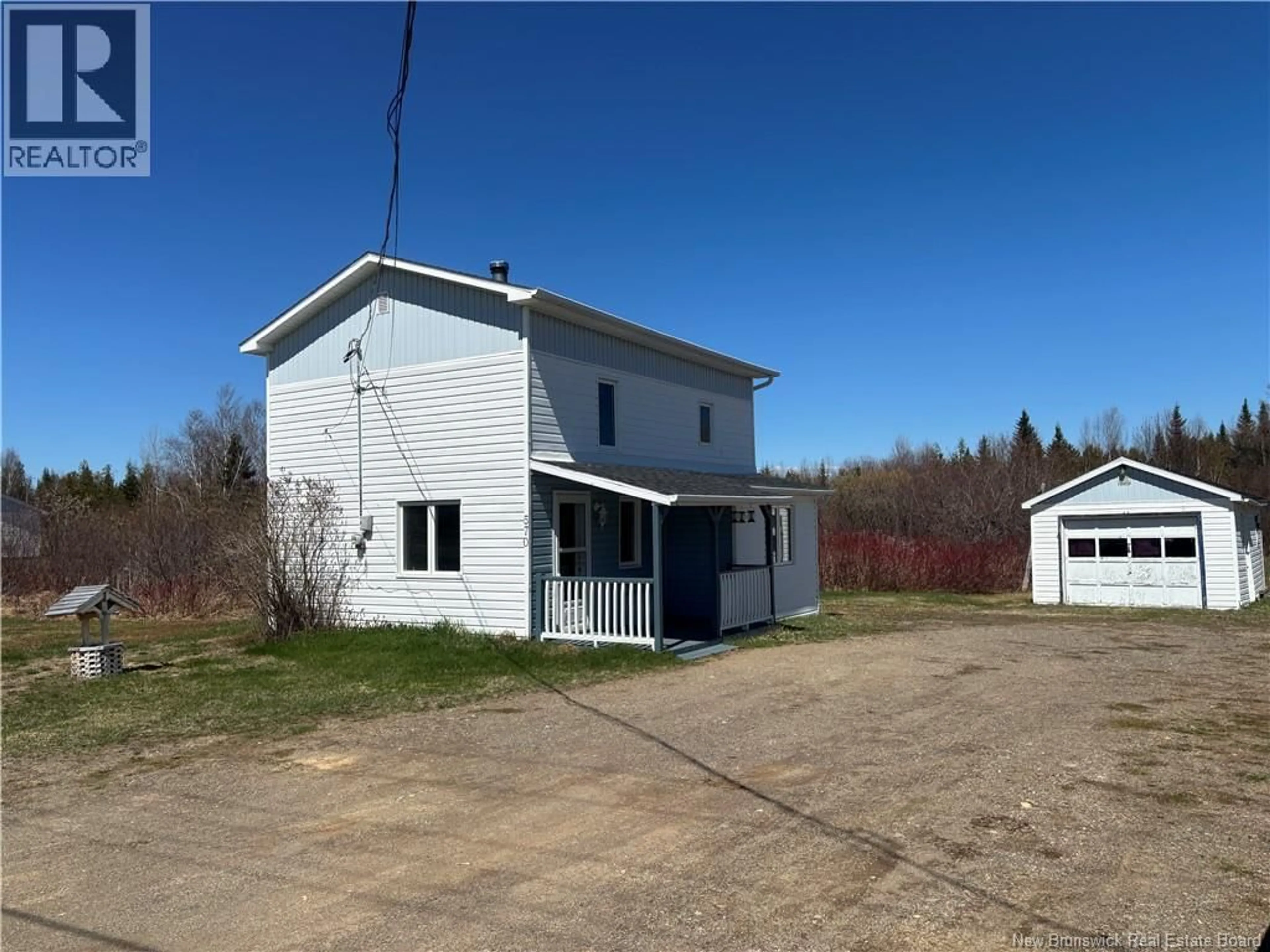 A pic from outside/outdoor area/front of a property/back of a property/a pic from drone, building for 570 CHEMIN MADRAN, Madran New Brunswick E8J2L2