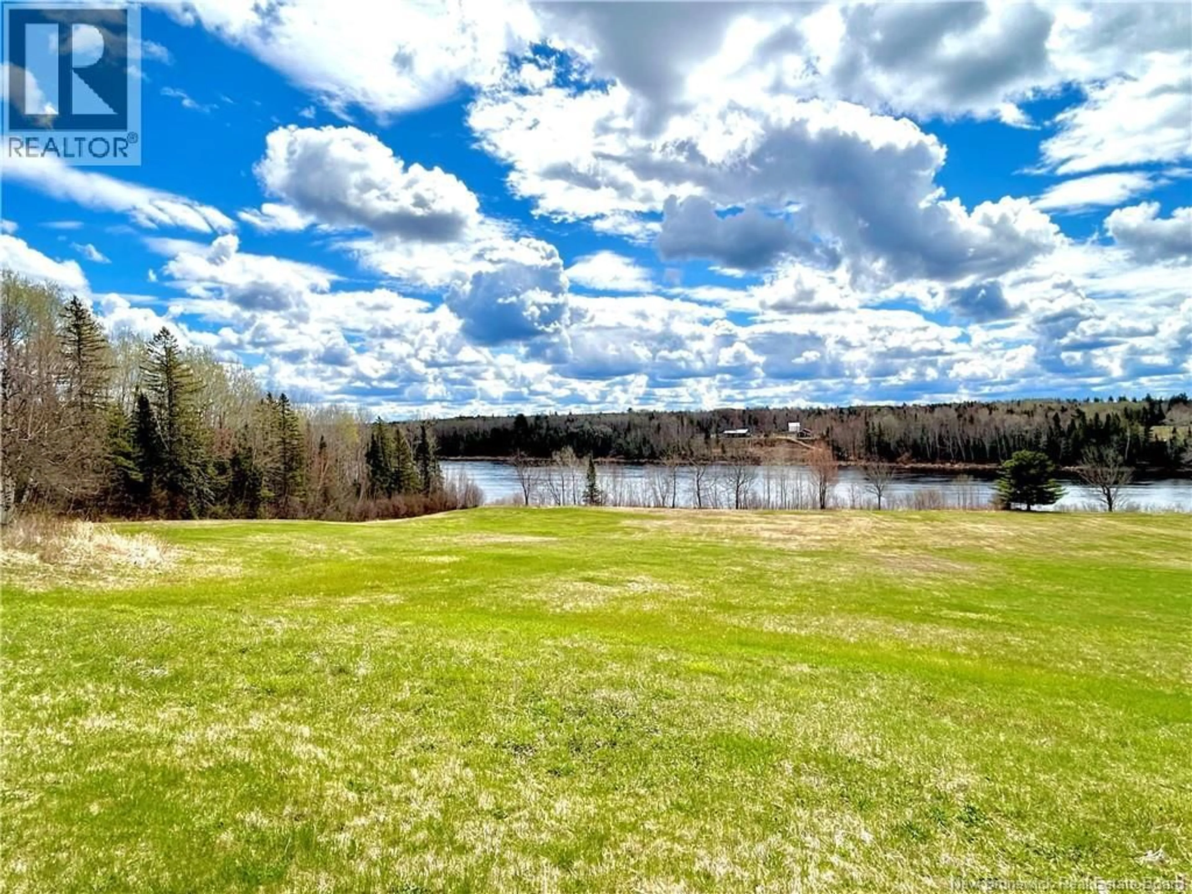 A pic from outside/outdoor area/front of a property/back of a property/a pic from drone, water/lake/river/ocean view for 4056 ROUTE 108, Upper Derby New Brunswick E9E2K3