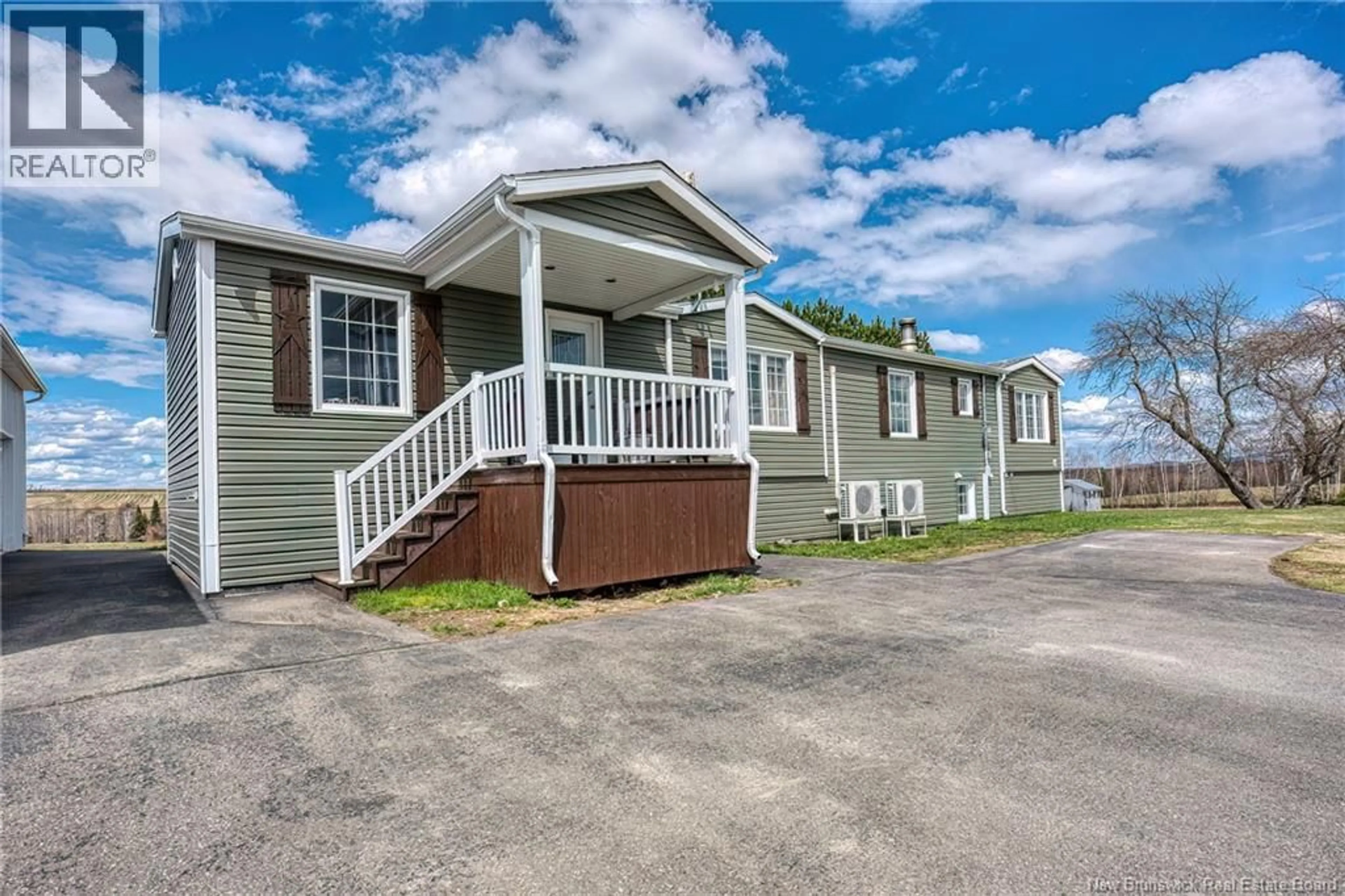 Home with vinyl exterior material, street for 435 ROUTE 375, DSL de Grand-Sault/Falls New Brunswick E3Z1Z1