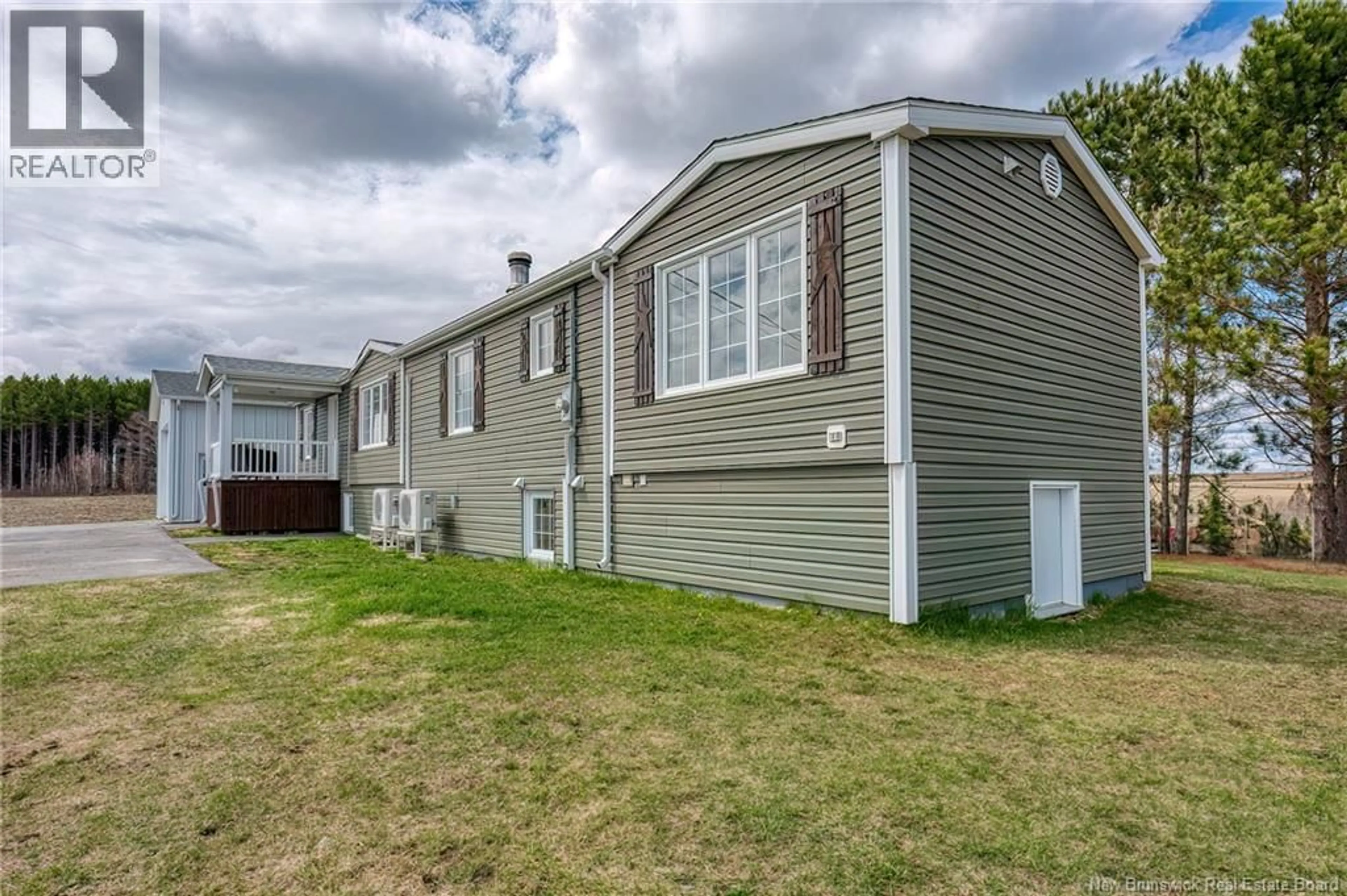 Home with vinyl exterior material, street for 435 ROUTE 375, DSL de Grand-Sault/Falls New Brunswick E3Z1Z1