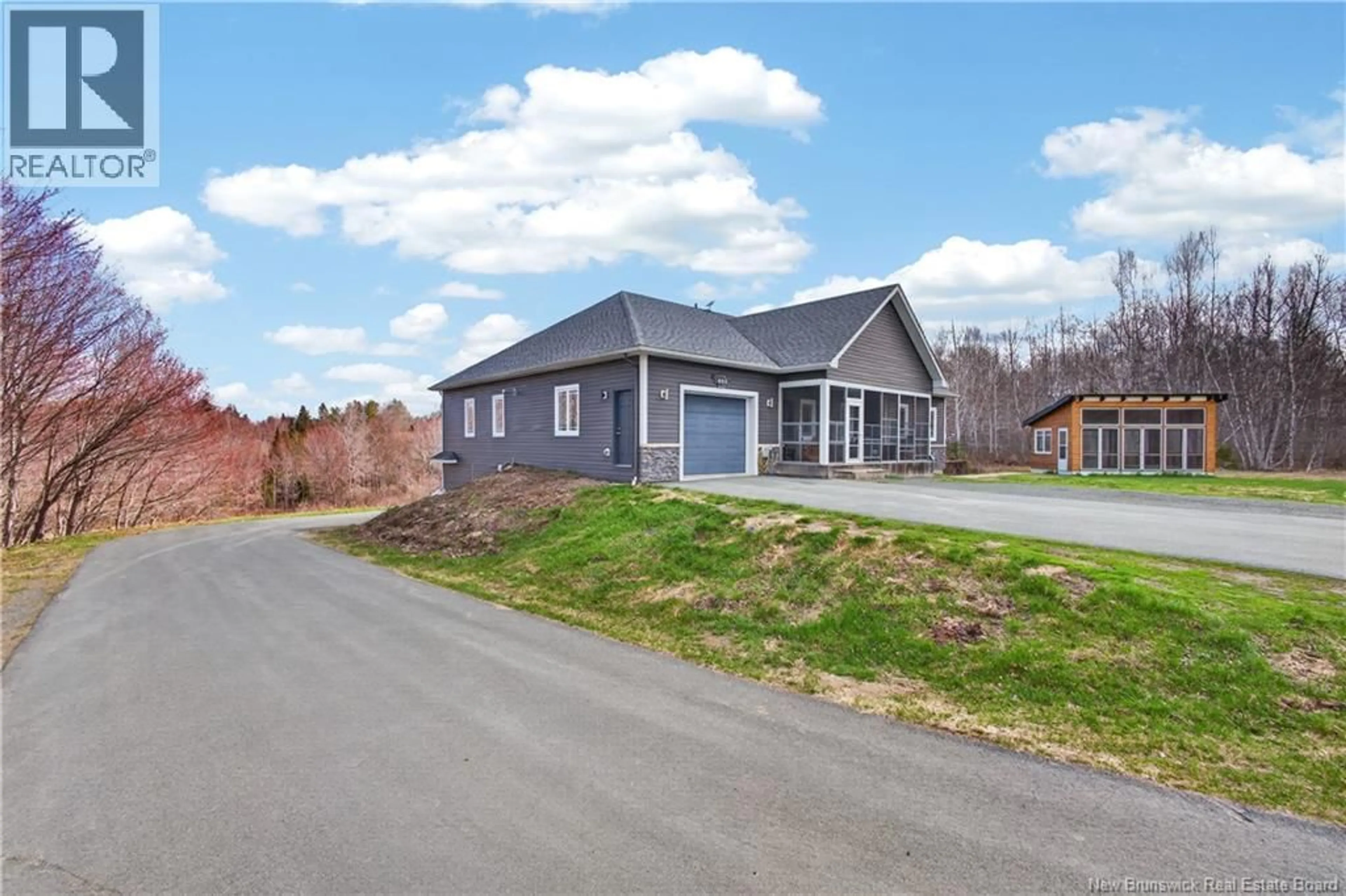A pic from outside/outdoor area/front of a property/back of a property/a pic from drone, street for 450 EEL RIVER ROAD, Baie-Sainte-Anne New Brunswick E9A1M8