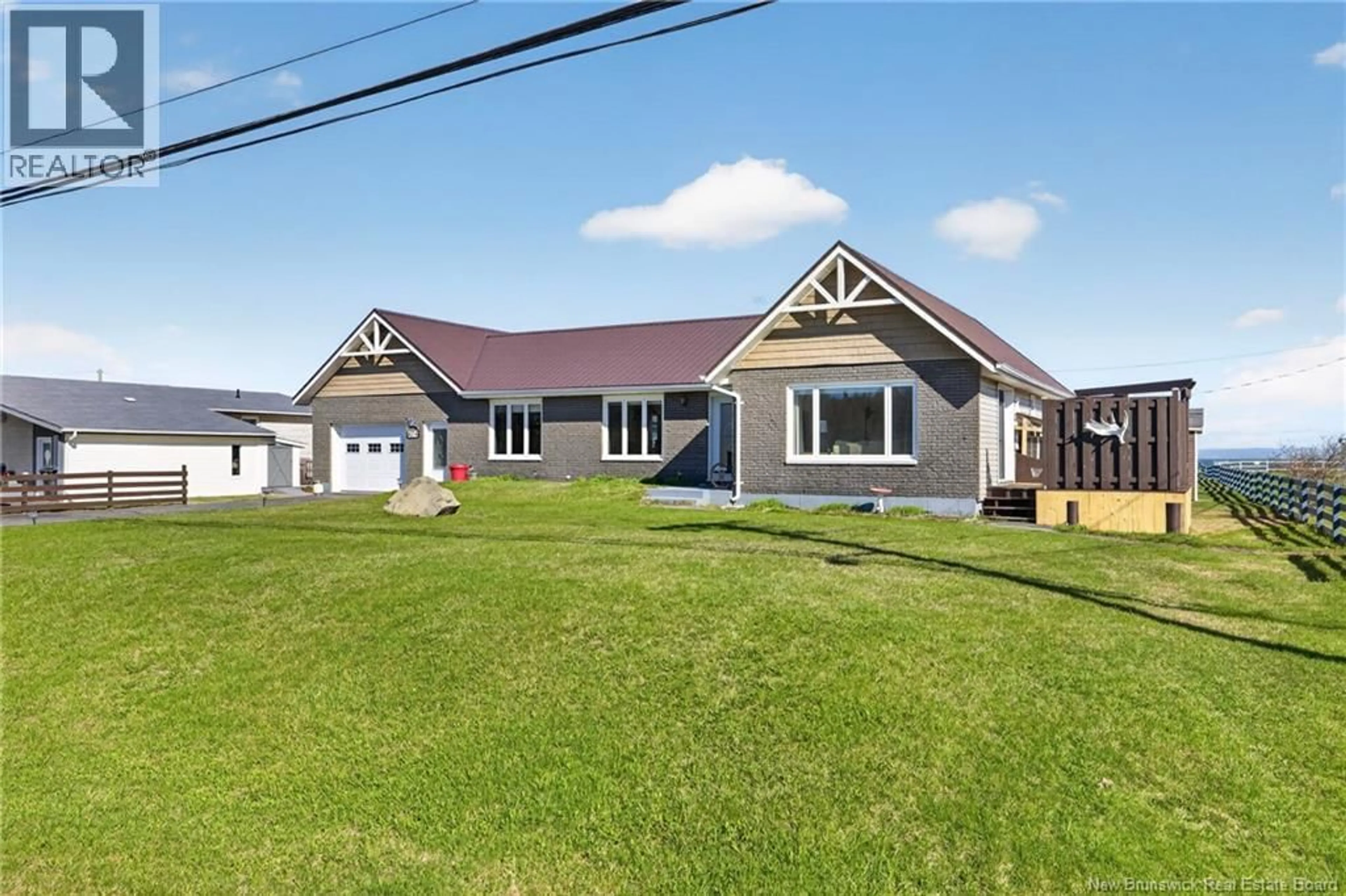 Home with vinyl exterior material, unknown for 474 RUE ACADIE RUE, Grande-Anse New Brunswick E8N1E4