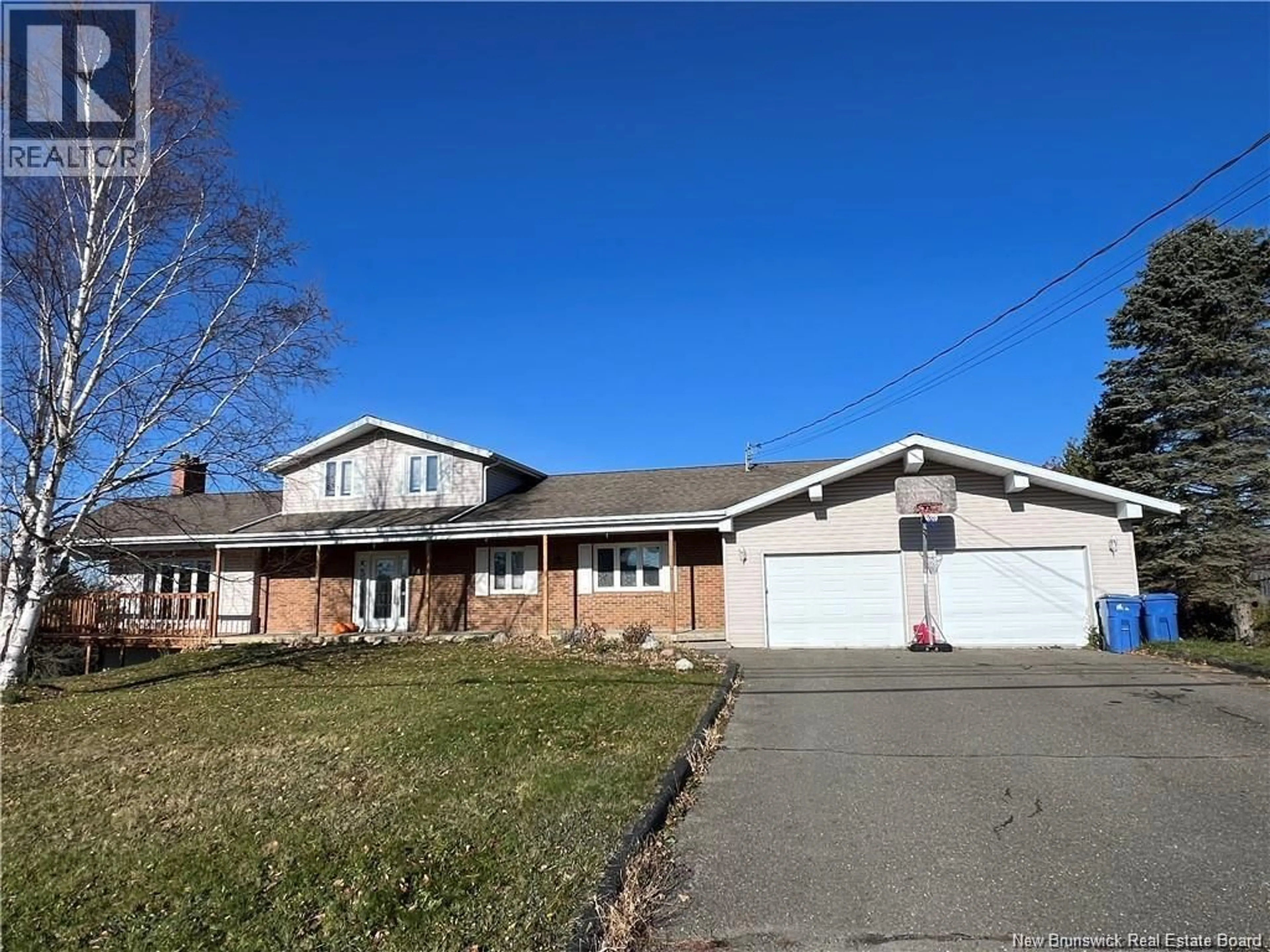 Home with brick exterior material, street for 245 BEAULIEU STREET, Grand-Sault/Grand Falls New Brunswick E3Y1E4
