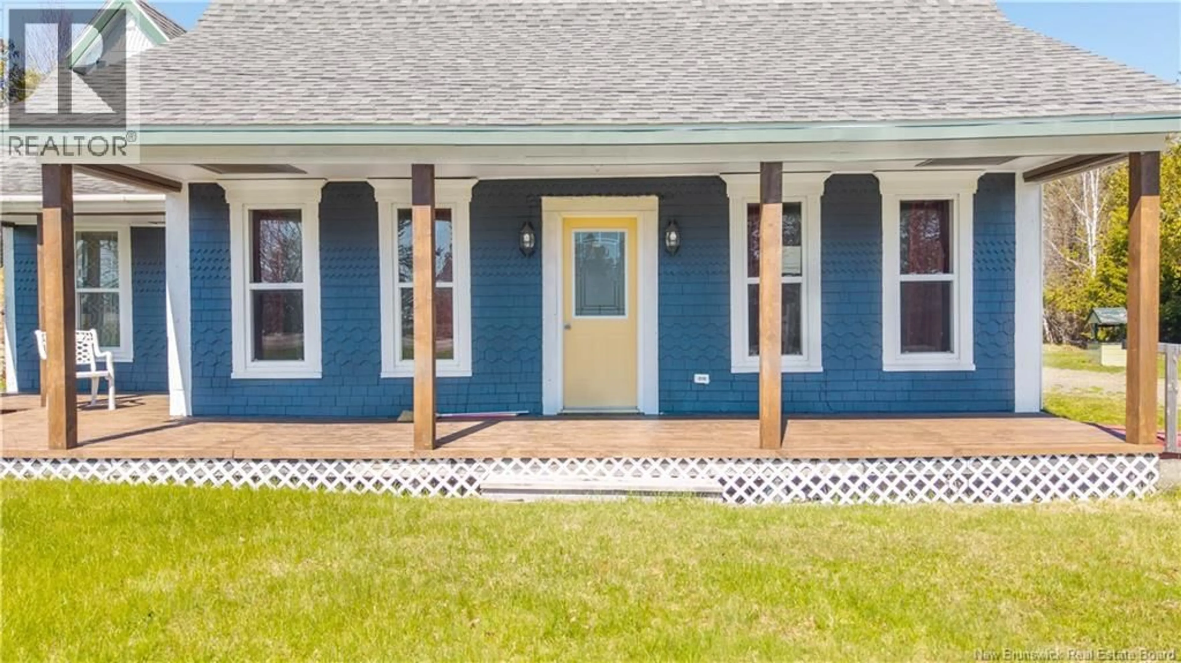 Home with vinyl exterior material, street for 66 ROUTE 772, Stuart Town New Brunswick E5V1H3