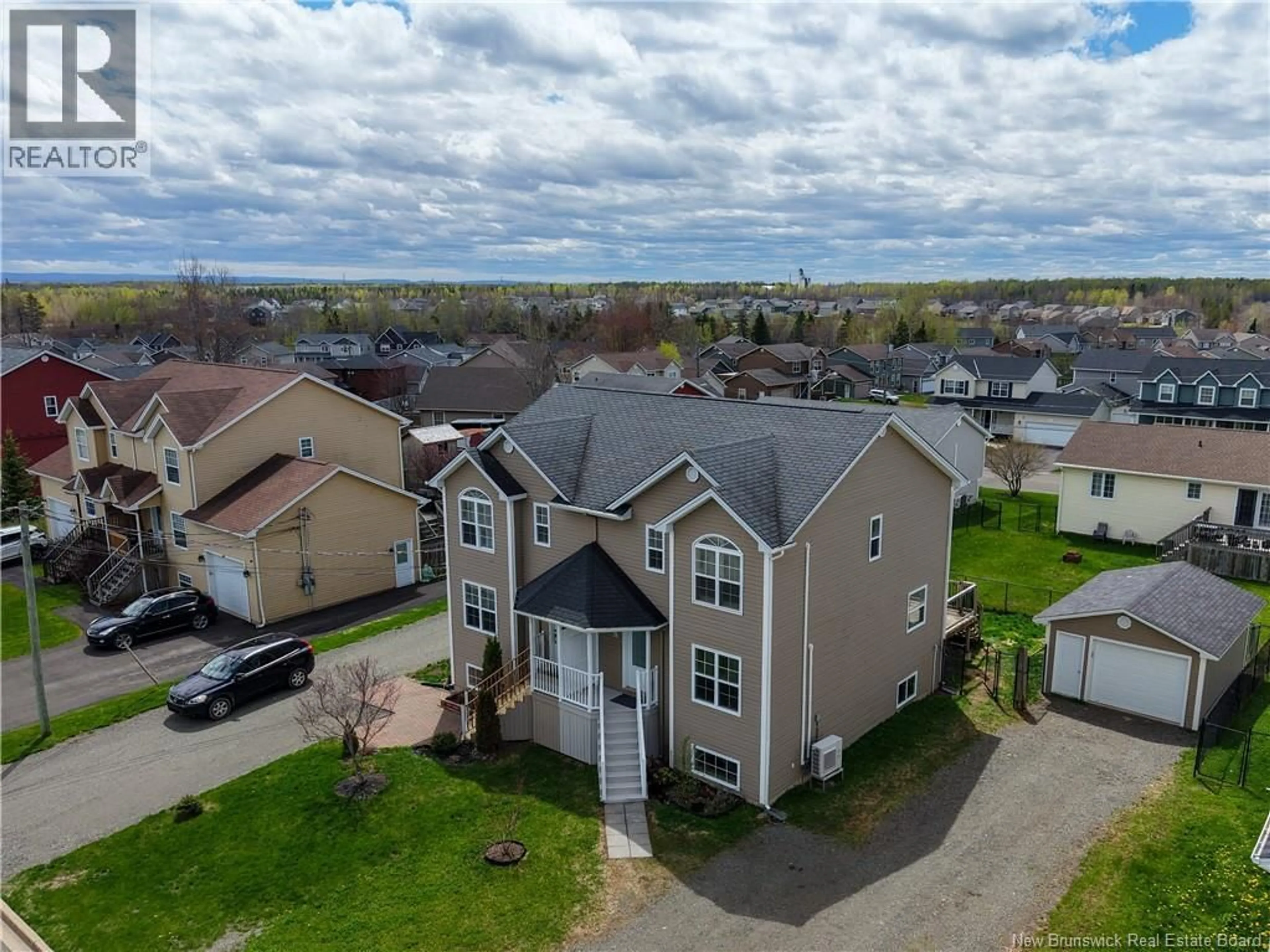 A pic from outside/outdoor area/front of a property/back of a property/a pic from drone, street for 78 HUNTERWOOD STREET, Moncton New Brunswick E1G0L3