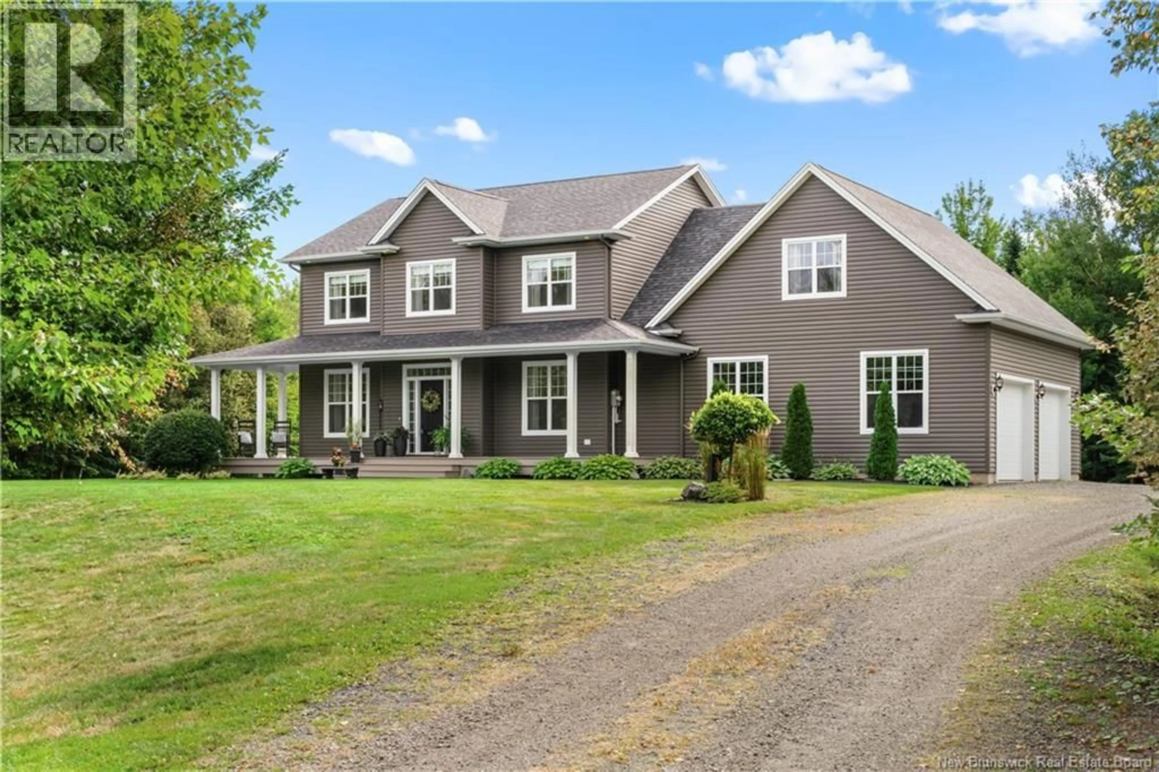 Home with vinyl exterior material, street for 77 DANIEL DRIVE, Irishtown New Brunswick E1H0B2