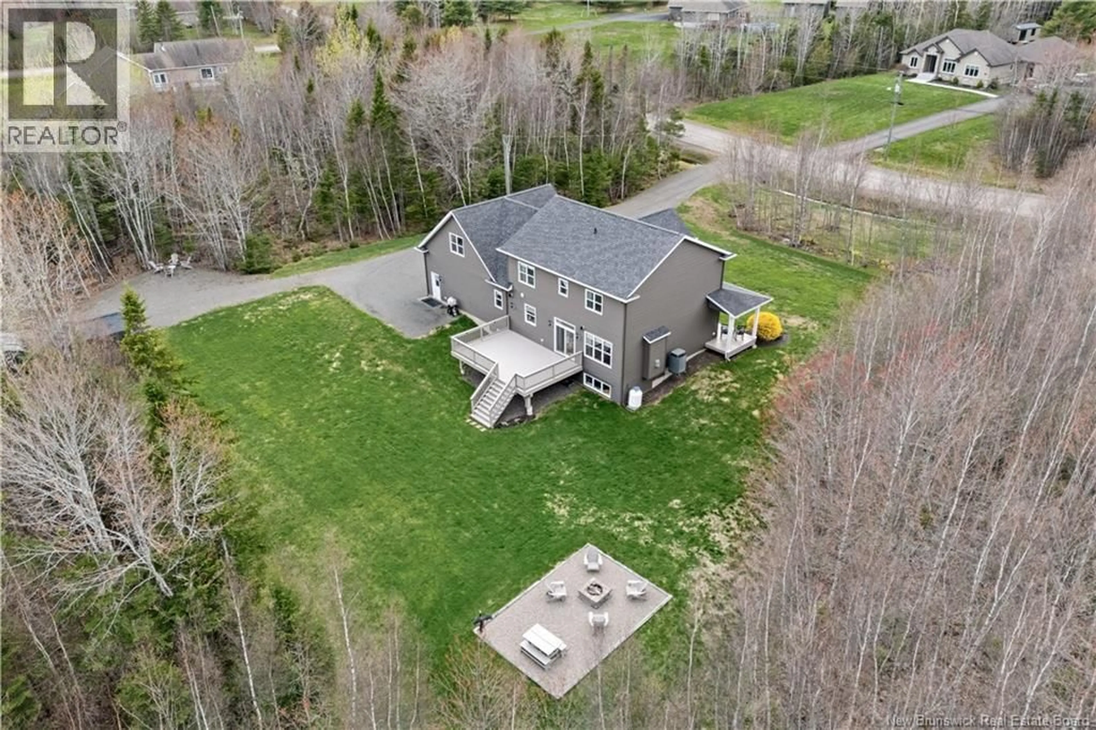 A pic from outside/outdoor area/front of a property/back of a property/a pic from drone, building for 77 DANIEL DRIVE, Irishtown New Brunswick E1H0B2