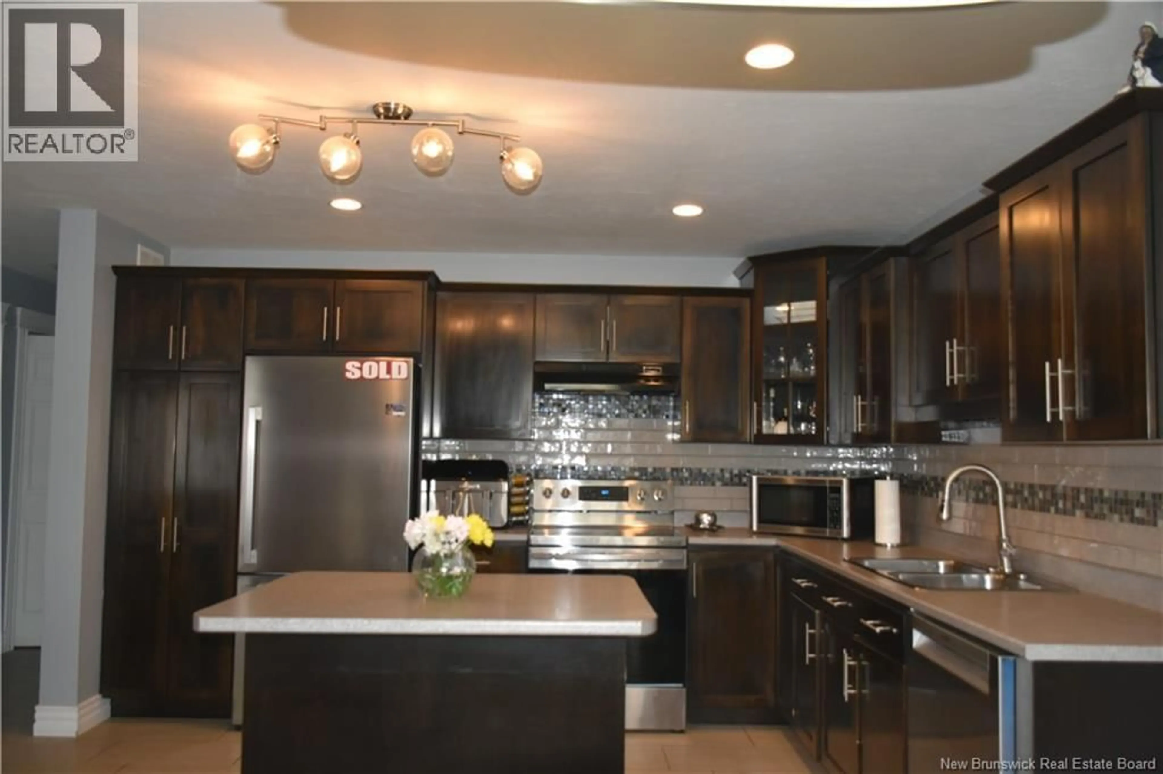 Contemporary kitchen, ceramic/tile floor for 93 HARMONY DRIVE, Riverview New Brunswick E1B0M9