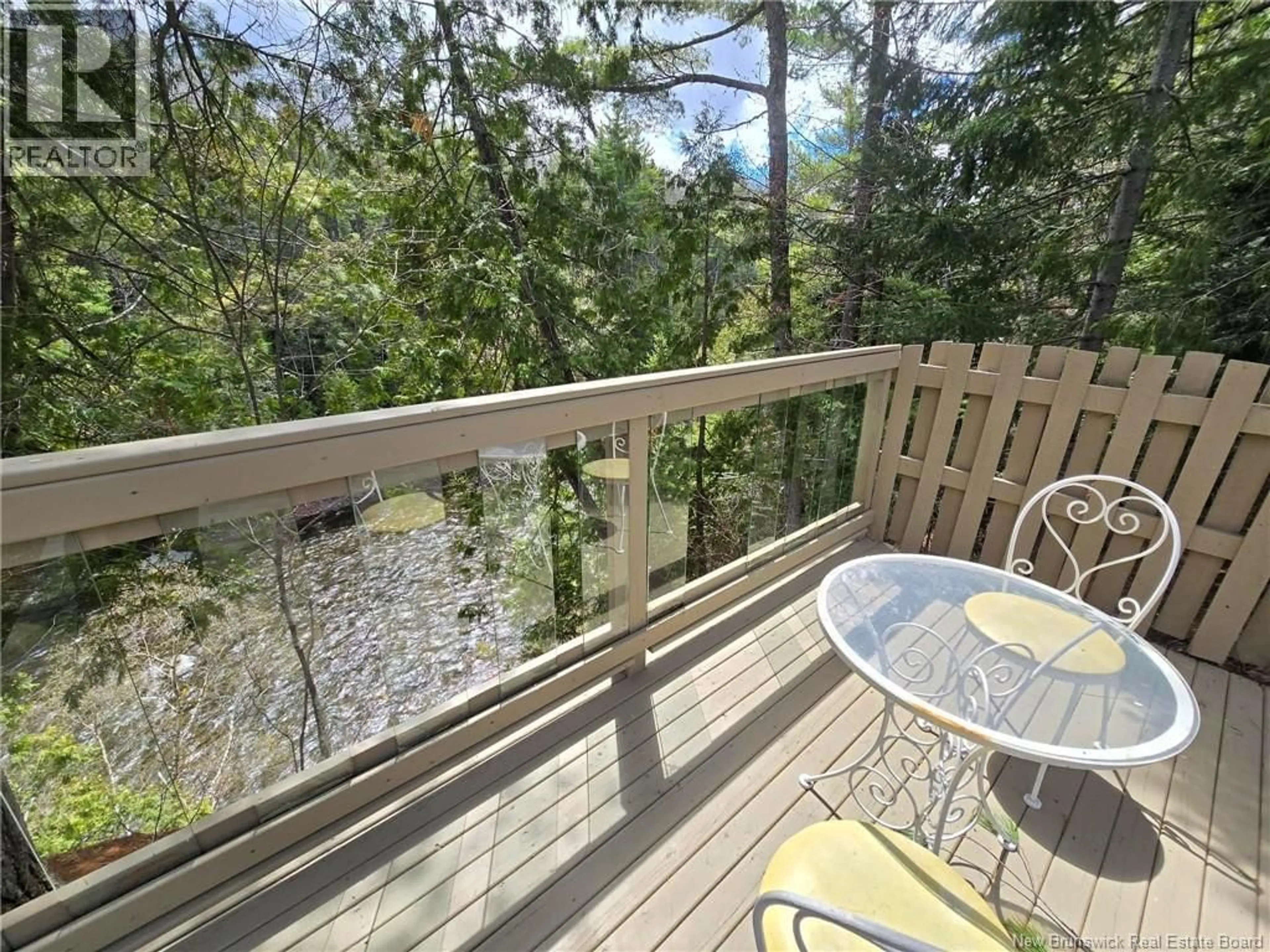 Balcony in the apartment, water/lake/river/ocean view for 48 MILTON, North Tetagouche New Brunswick E2A4Y7