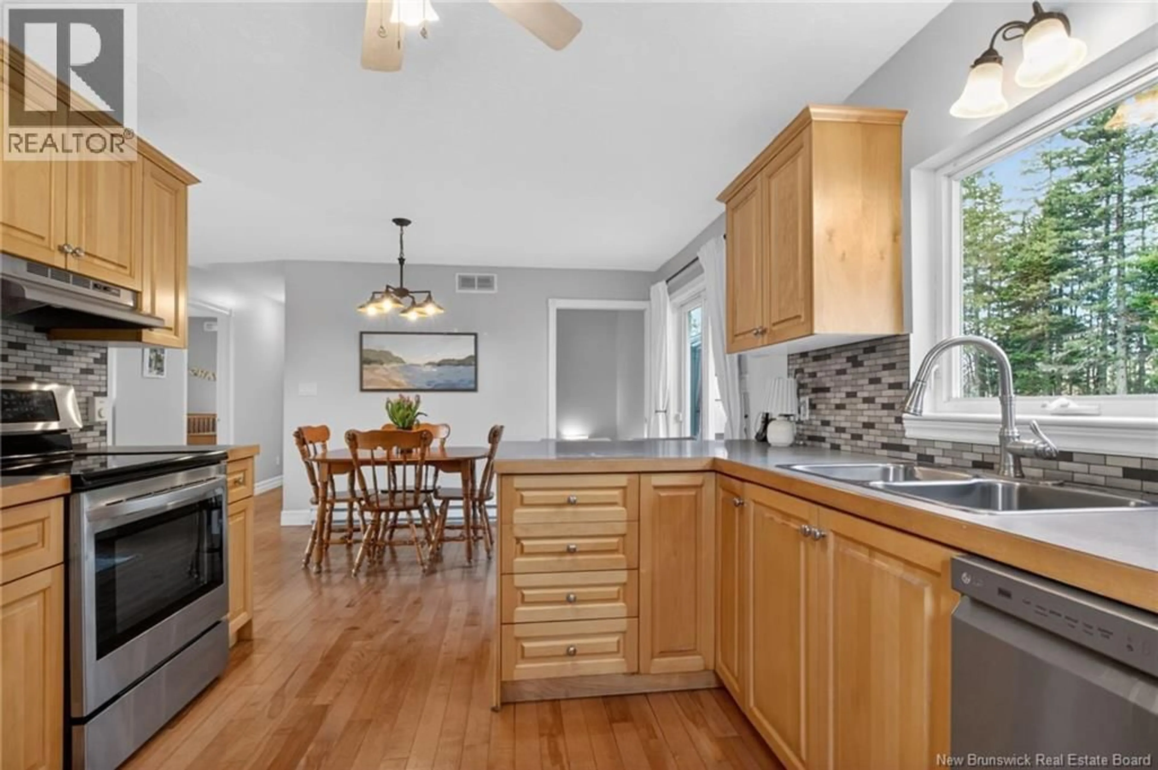 Open concept kitchen, unknown for 21 MORGAN DRIVE, Salisbury New Brunswick E4J2N2