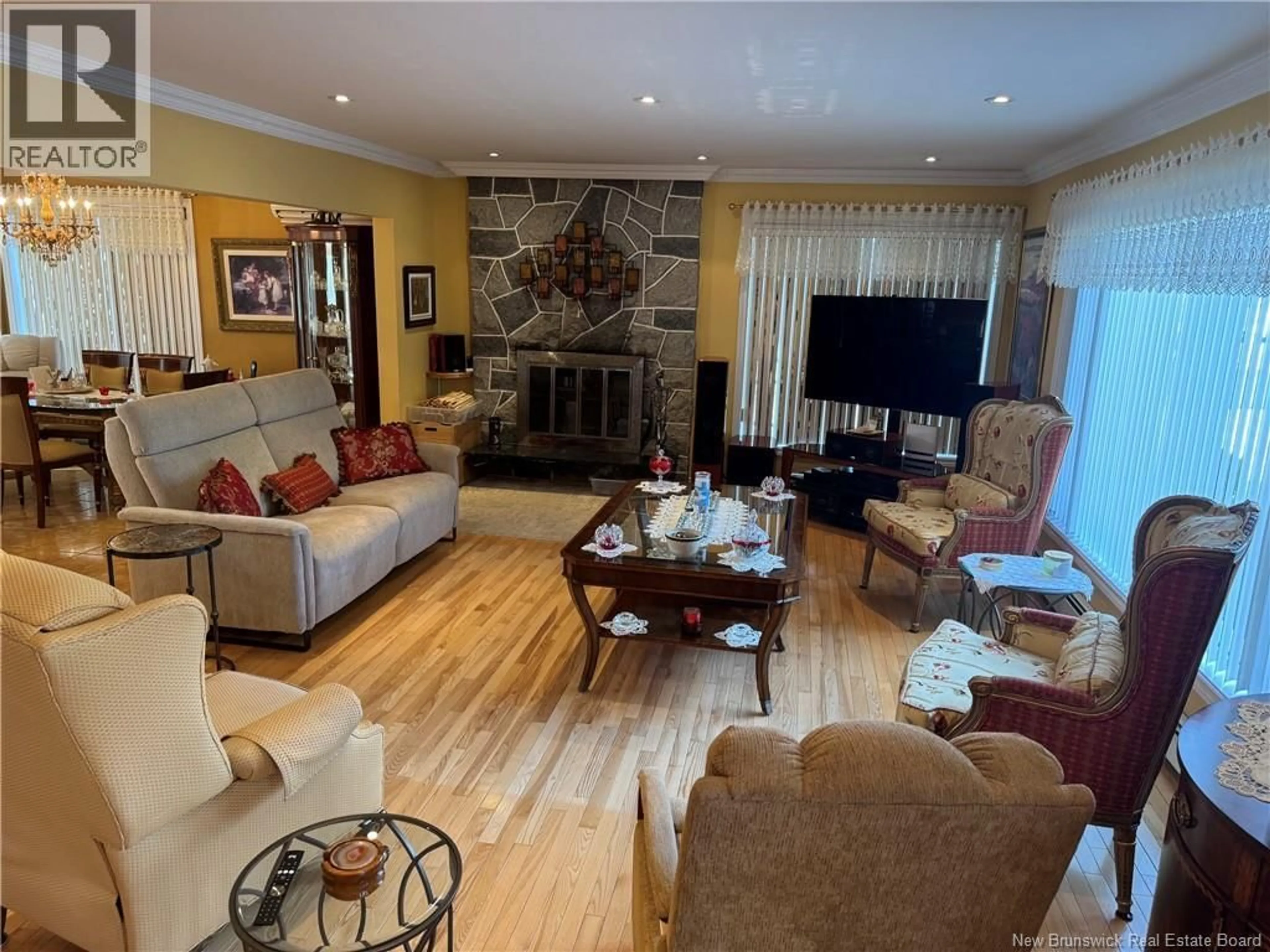 Living room with furniture, unknown for 64 FAIRVIEW STREET, Atholville New Brunswick E3N4L3