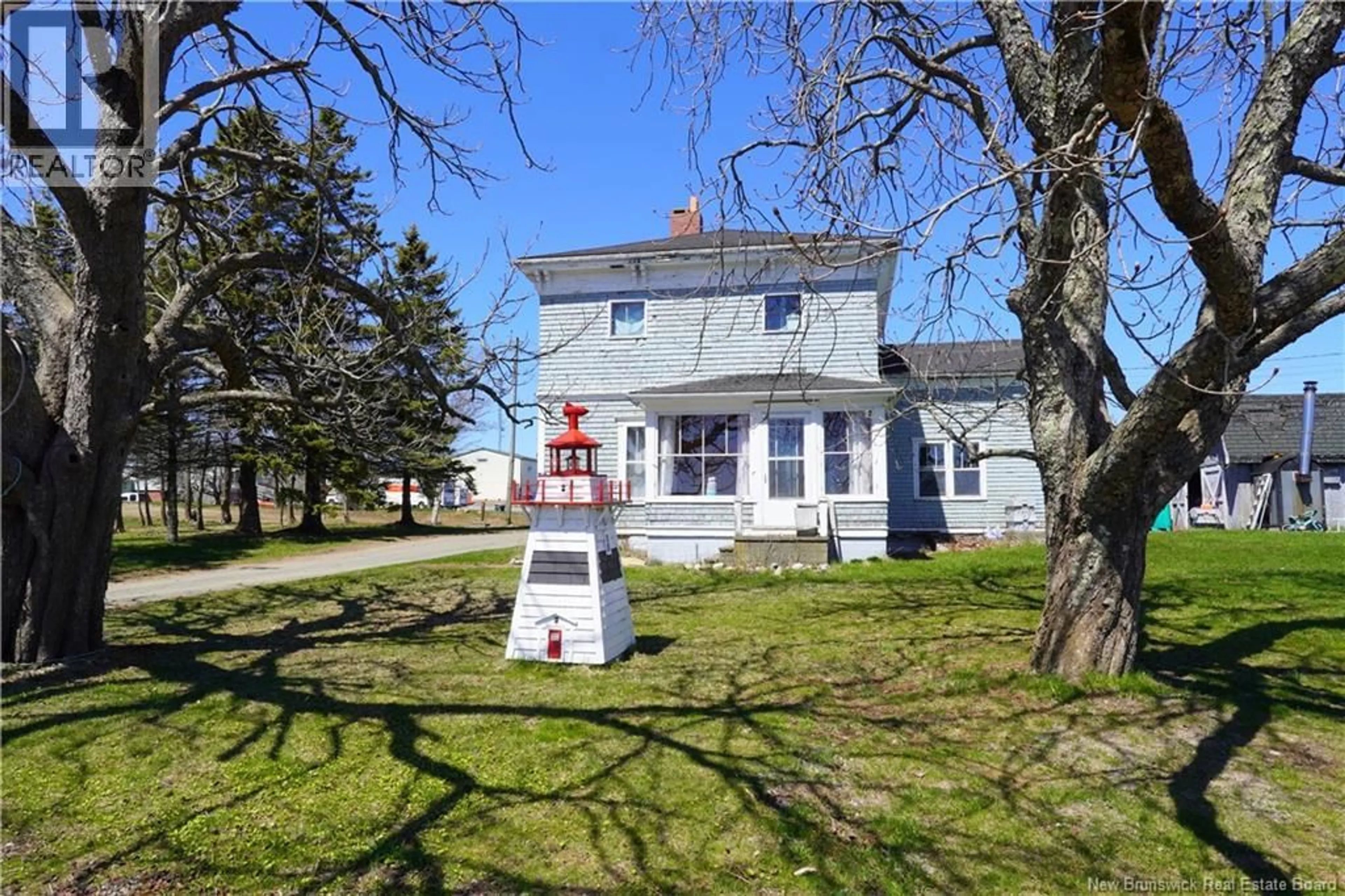 A pic from outside/outdoor area/front of a property/back of a property/a pic from drone, street for 9 HARVEY LANE, Grand Manan Island New Brunswick E5G2E7