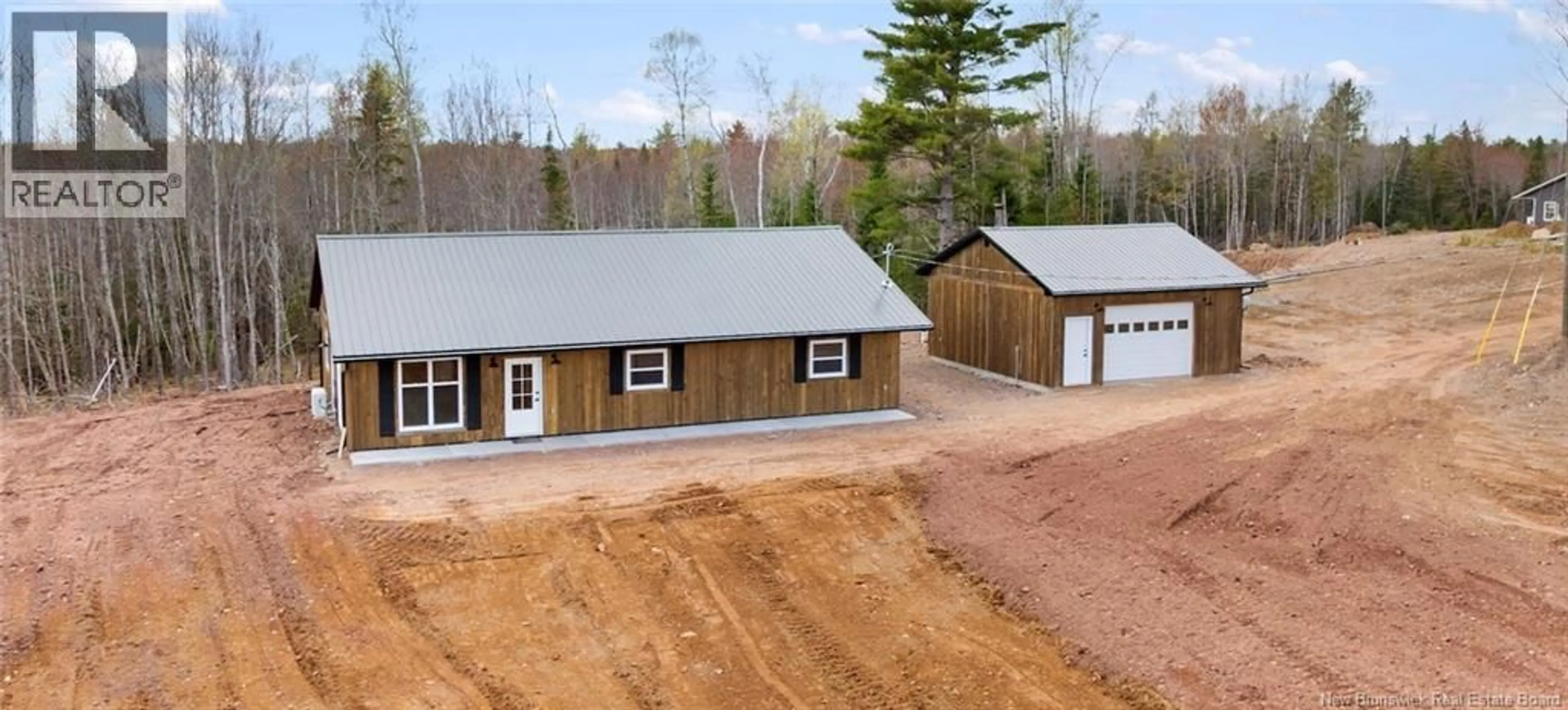 A pic from outside/outdoor area/front of a property/back of a property/a pic from drone, building for 350 SUNPOKE ROAD, Rusagonis New Brunswick E3B8W1