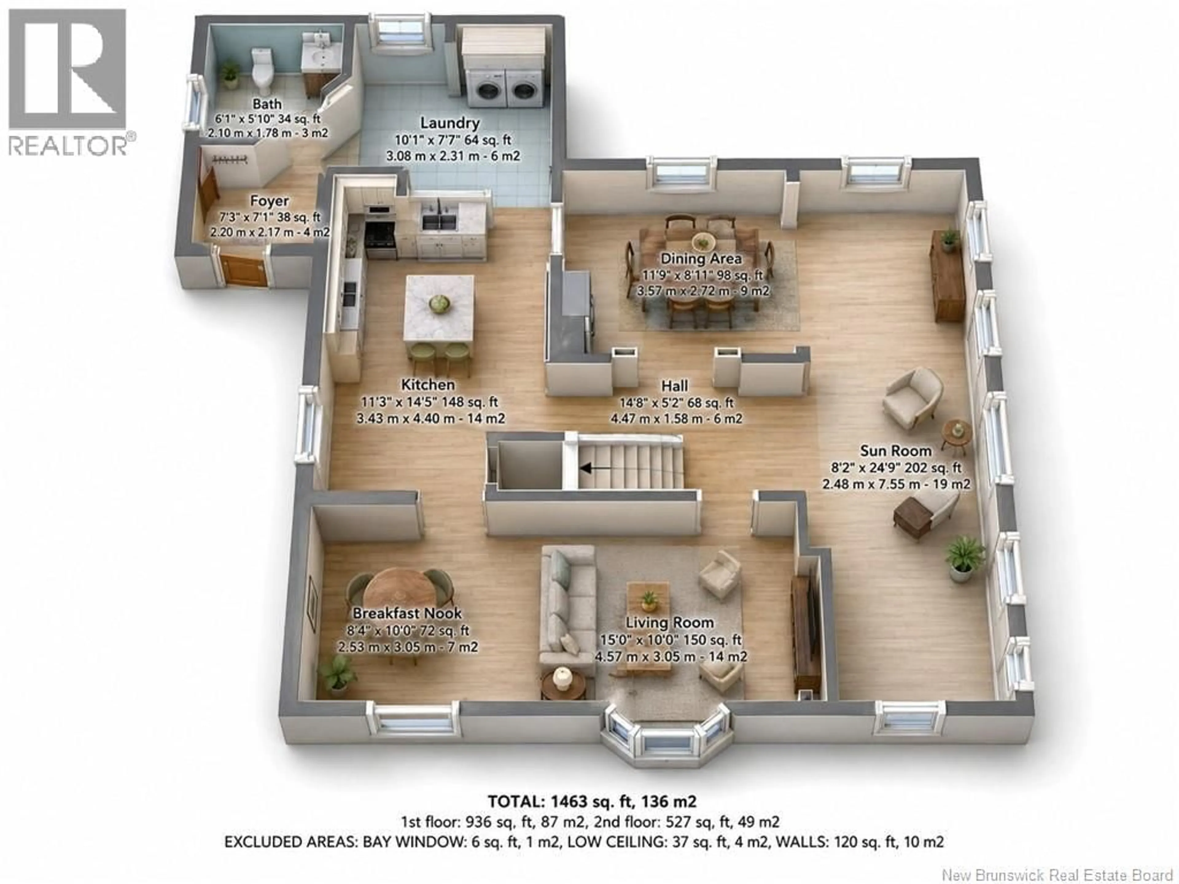 Floor plan for 496 RUE PRINCIPALE, Pointe-Verte New Brunswick E8J2Z6