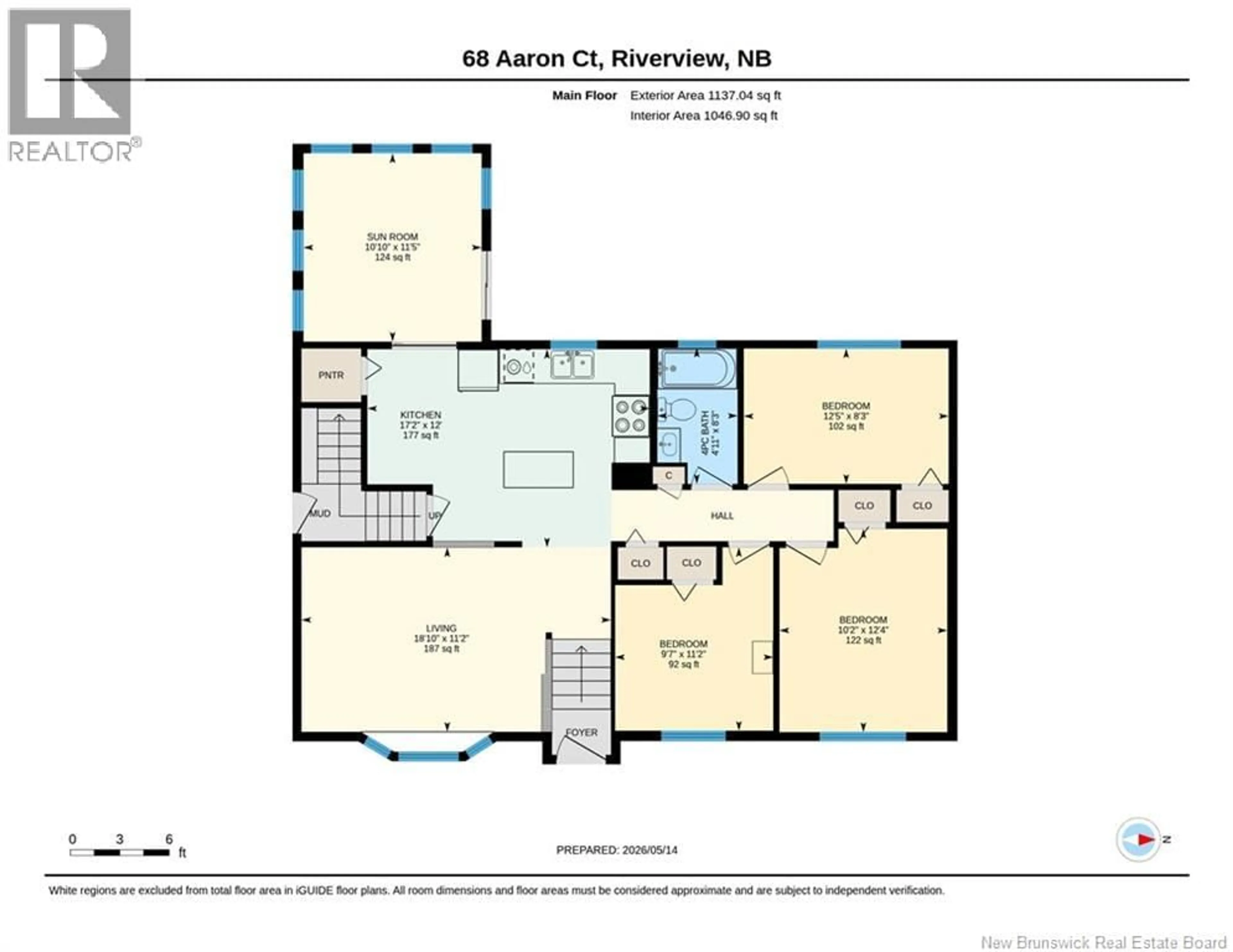 Floor plan for 68 AARON COURT, Riverview New Brunswick E1B4C4