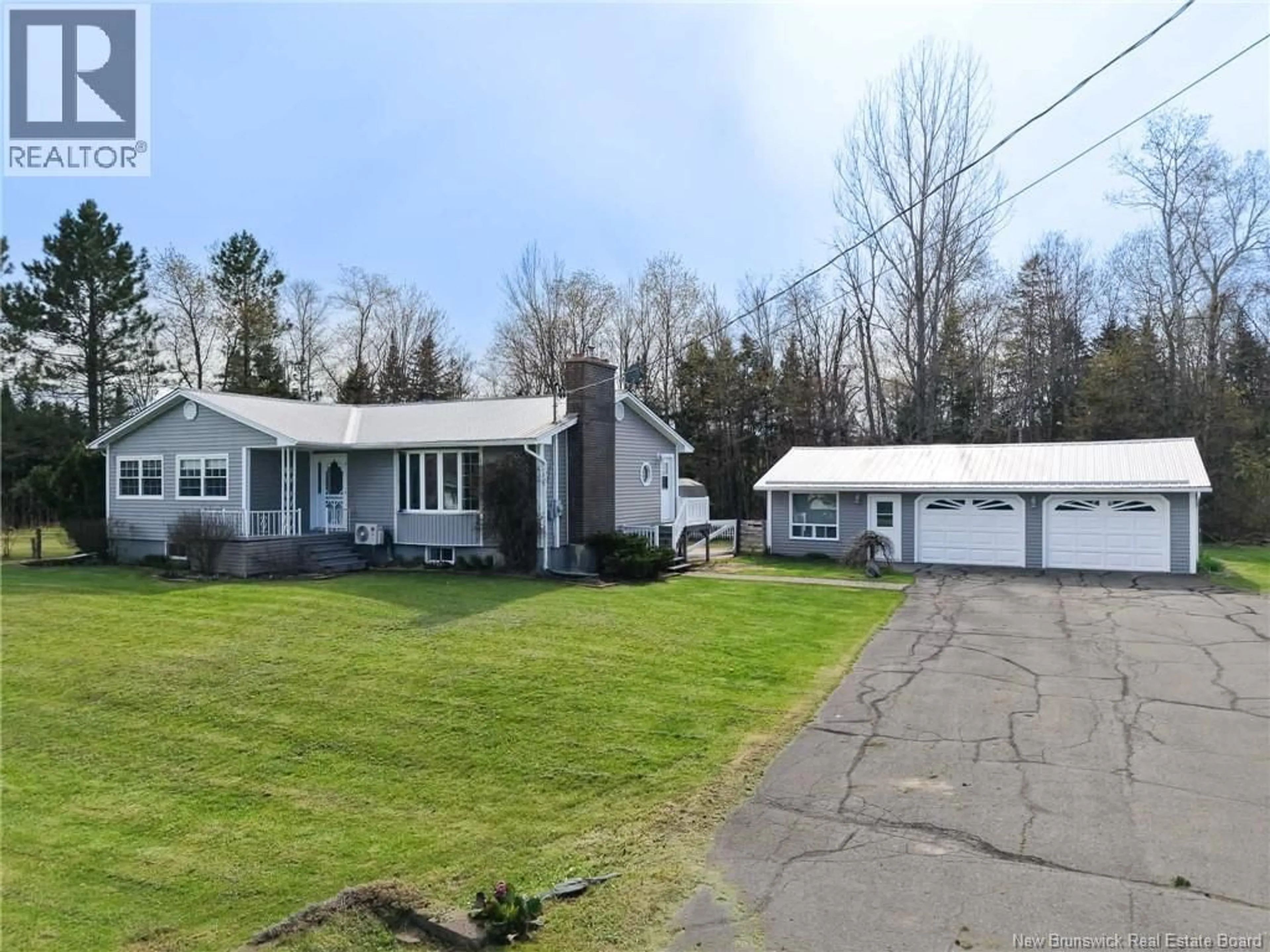 A pic from outside/outdoor area/front of a property/back of a property/a pic from drone, street for 511 595 ROUTE, Temperance Vale New Brunswick E6G2J2
