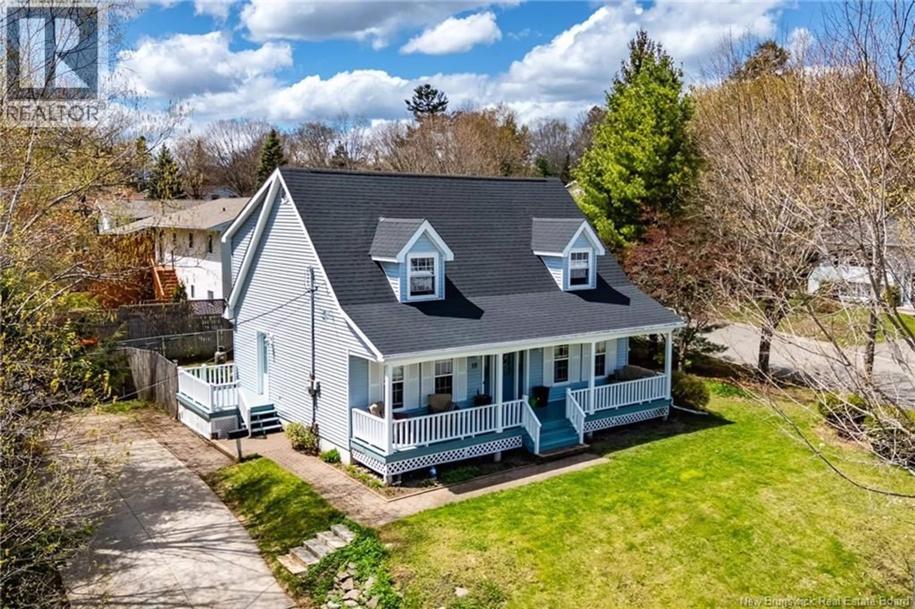 A pic from outside/outdoor area/front of a property/back of a property/a pic from drone, street for 18 PUGSLEY STREET, Fredericton New Brunswick E3B6J3