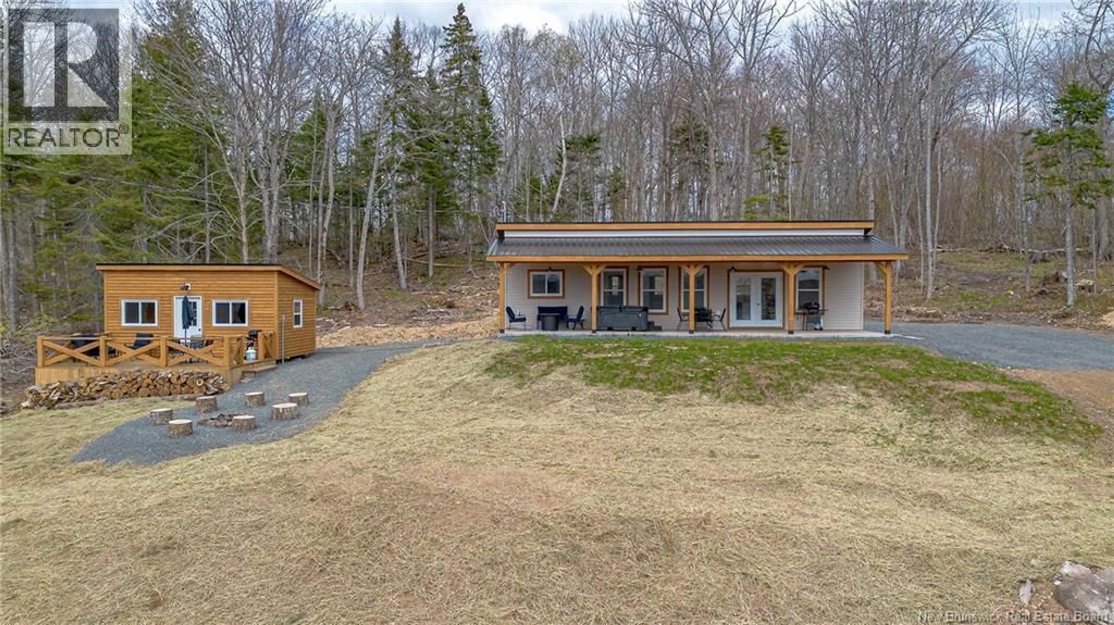 A pic from outside/outdoor area/front of a property/back of a property/a pic from drone, unknown for 97 BROWNS COVE ROAD, Kars New Brunswick E5T2Z5