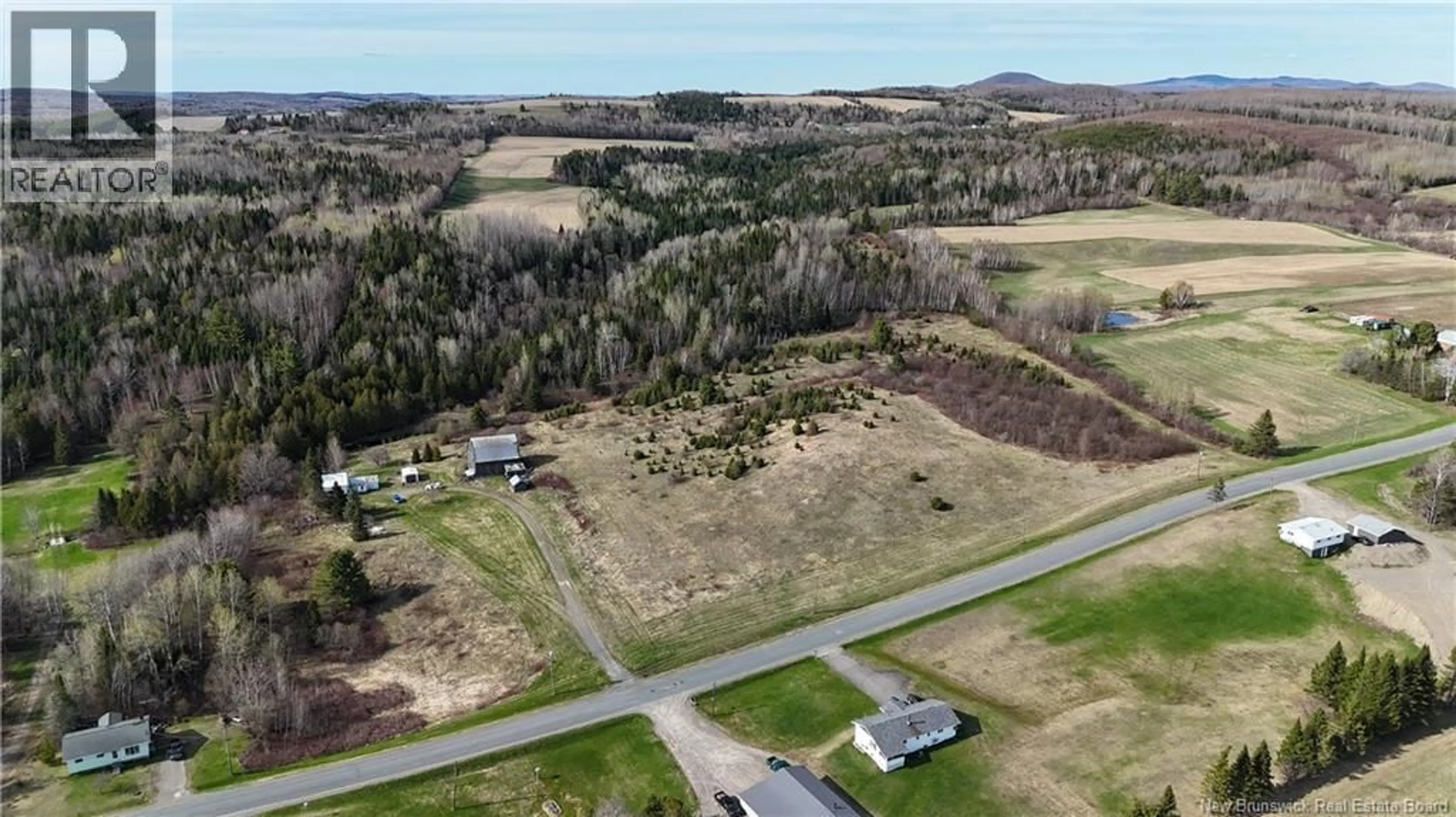 A pic from outside/outdoor area/front of a property/back of a property/a pic from drone, water/lake/river/ocean view for 219 CHURCHLAND ROAD, Tilley New Brunswick E7H1S7