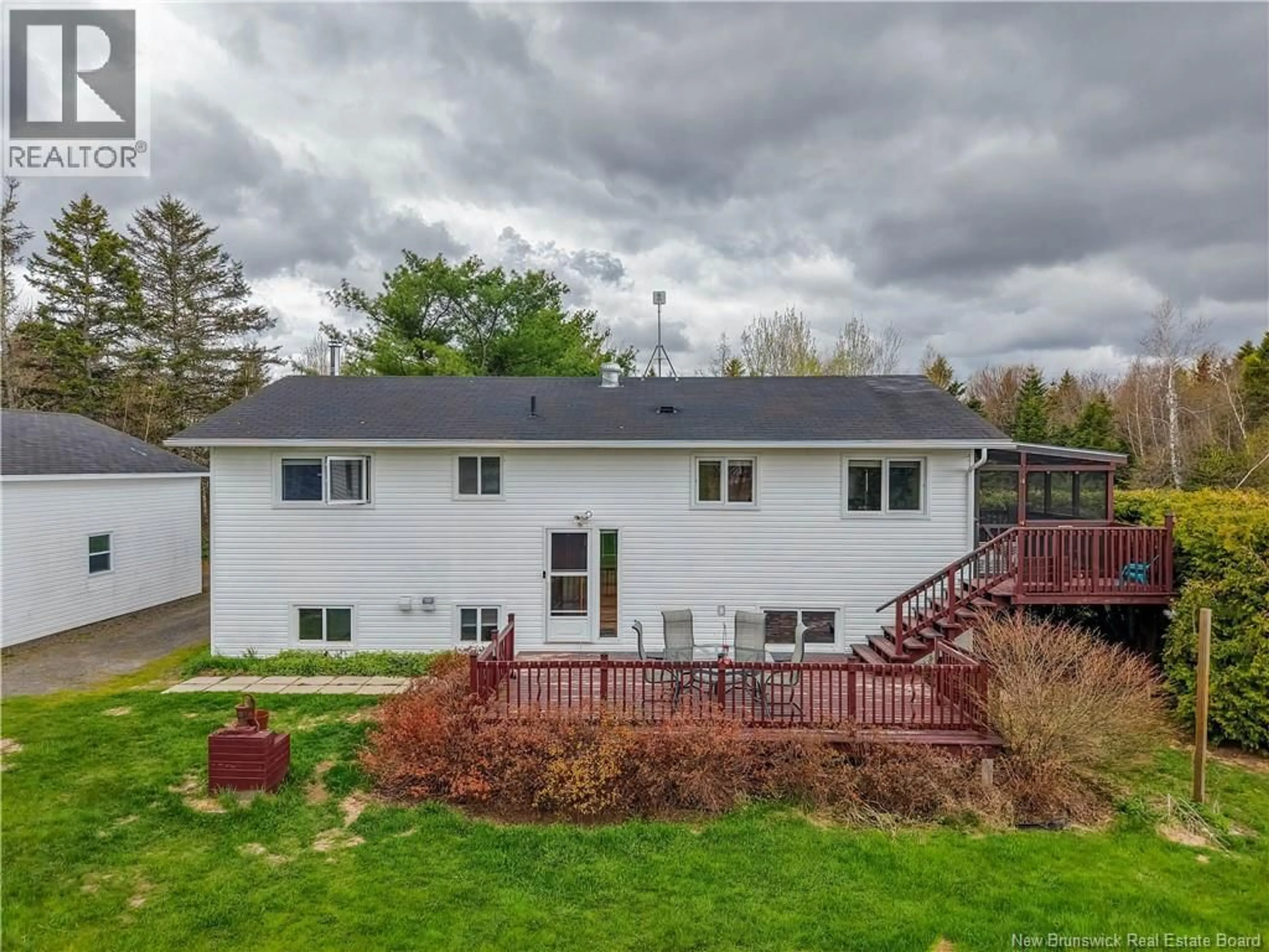 A pic from outside/outdoor area/front of a property/back of a property/a pic from drone, unknown for 85 REAR SETTLEMENT ROAD, Harvey New Brunswick E6K1M1