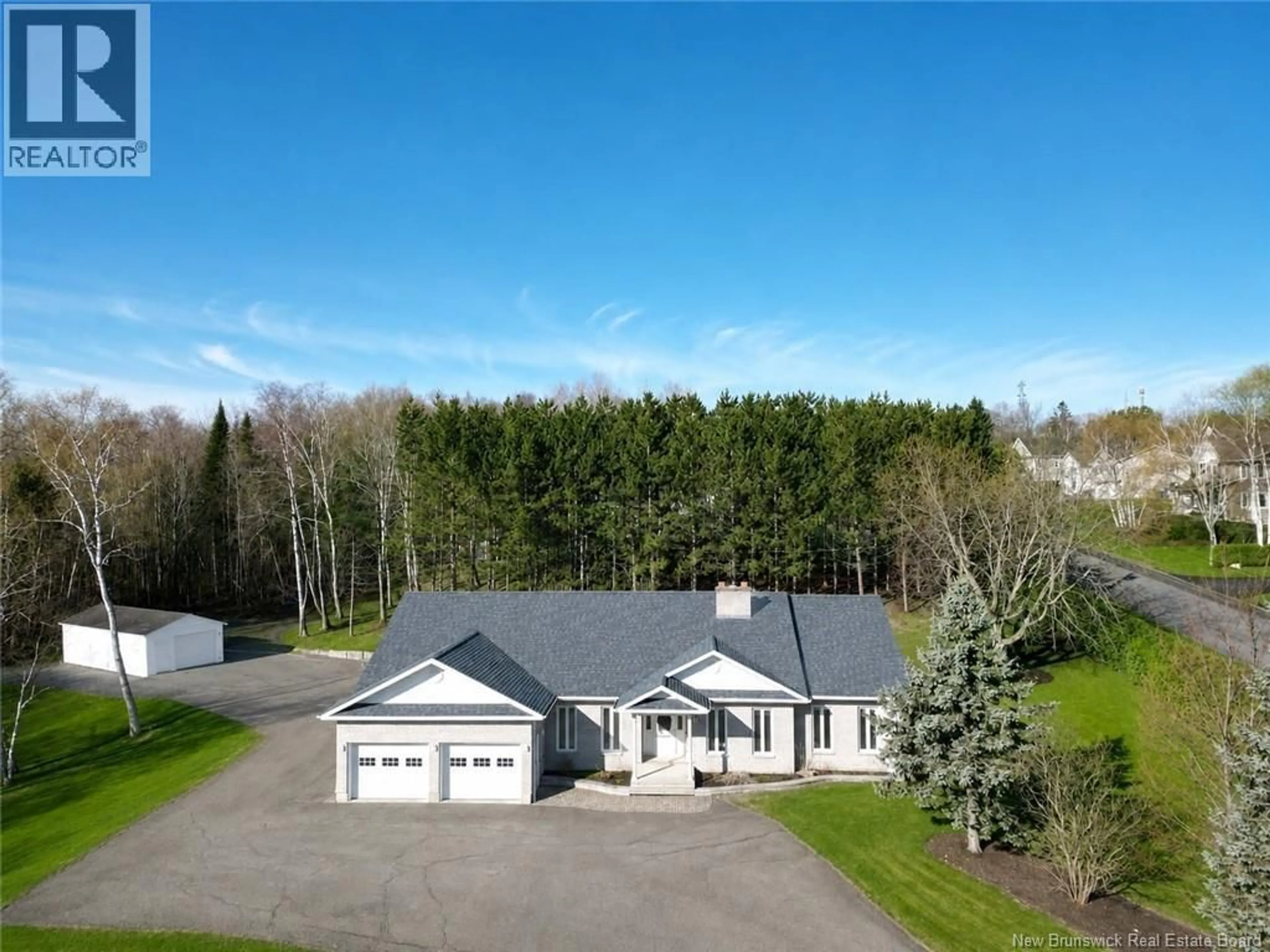 A pic from outside/outdoor area/front of a property/back of a property/a pic from drone, unknown for 5 RYAN LANE, Grand Falls New Brunswick E3Z2Z5