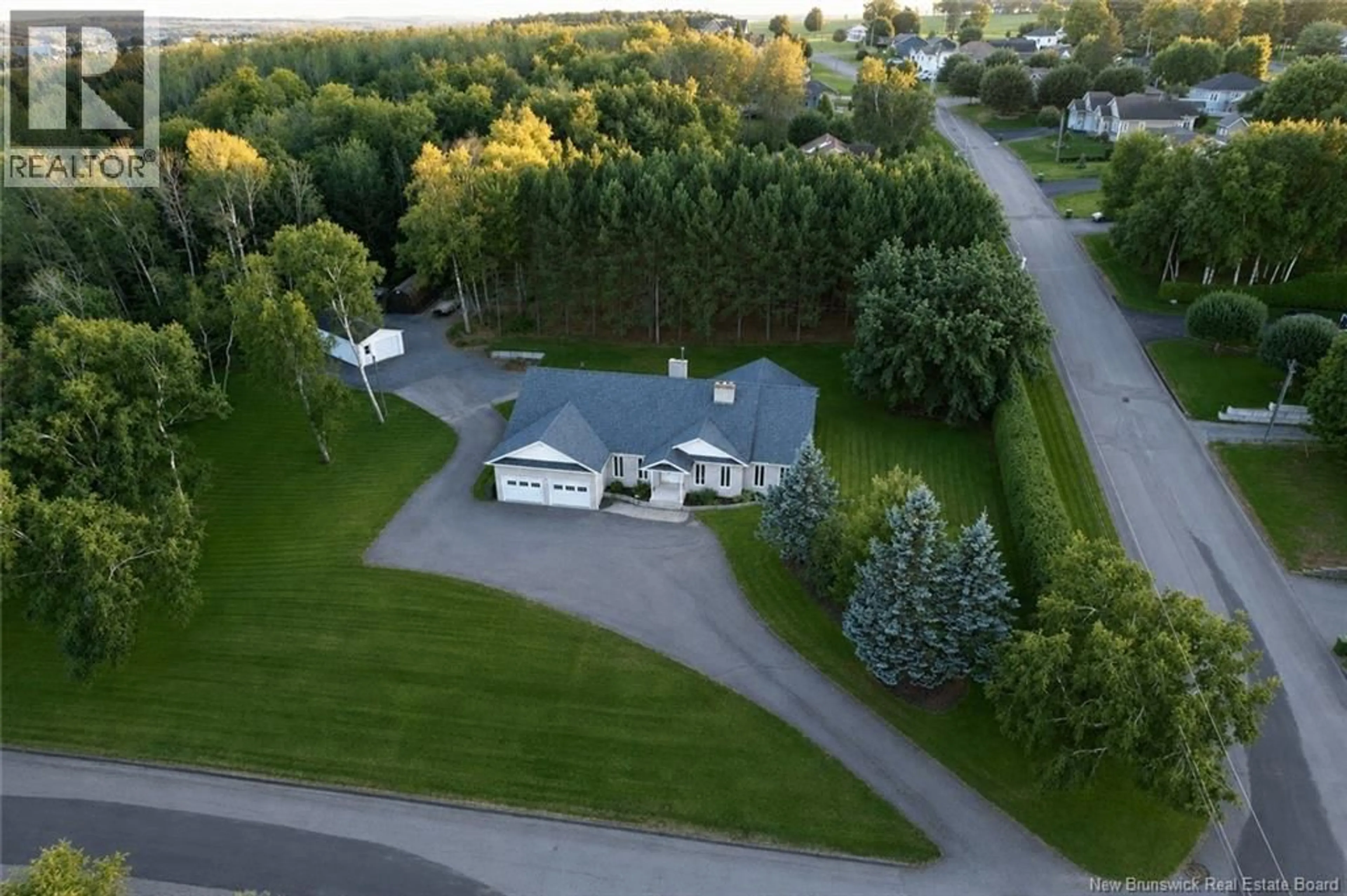 A pic from outside/outdoor area/front of a property/back of a property/a pic from drone, unknown for 5 RYAN LANE, Grand Falls New Brunswick E3Z2Z5