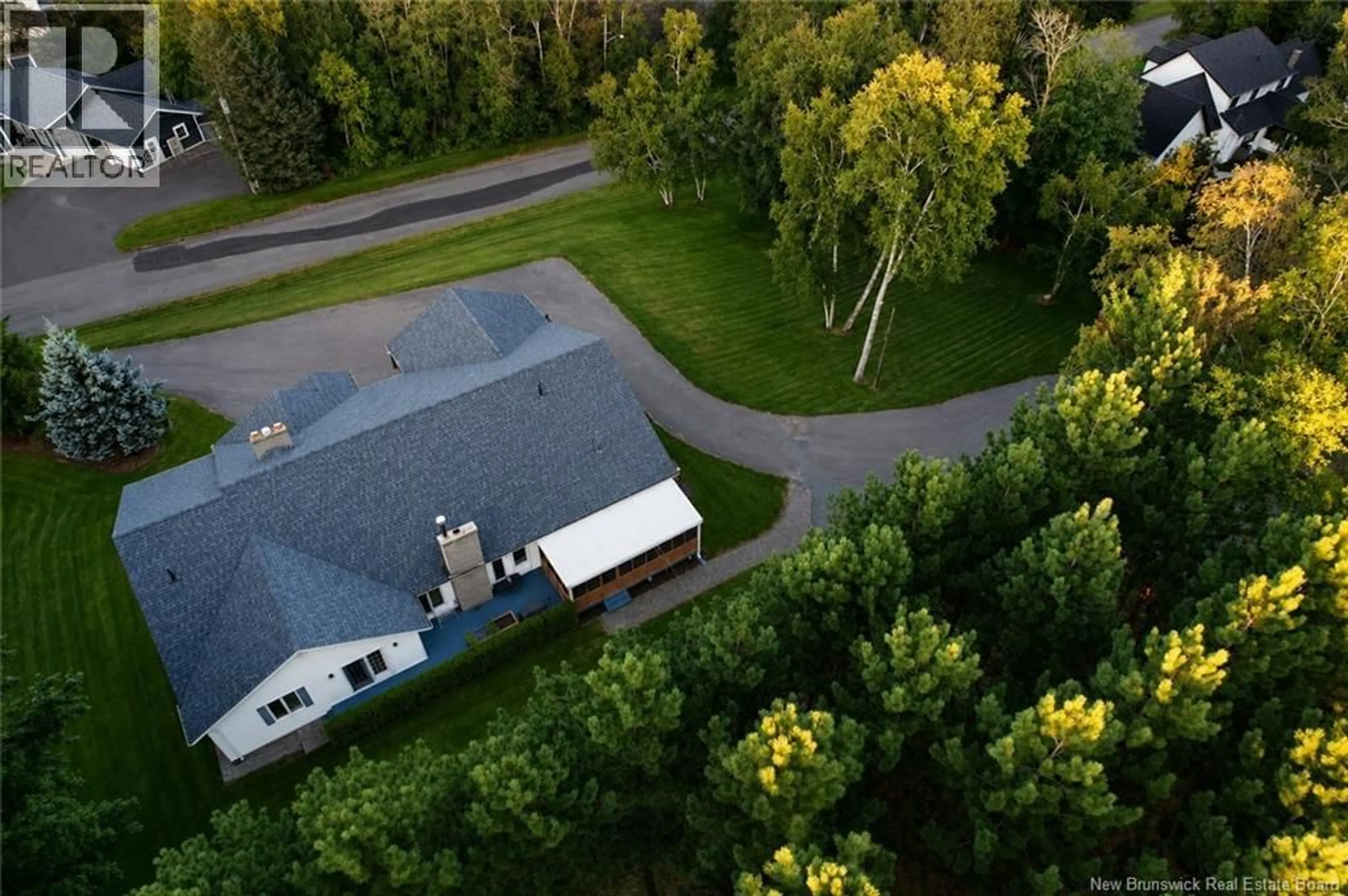 A pic from outside/outdoor area/front of a property/back of a property/a pic from drone, unknown for 5 RYAN LANE, Grand Falls New Brunswick E3Z2Z5