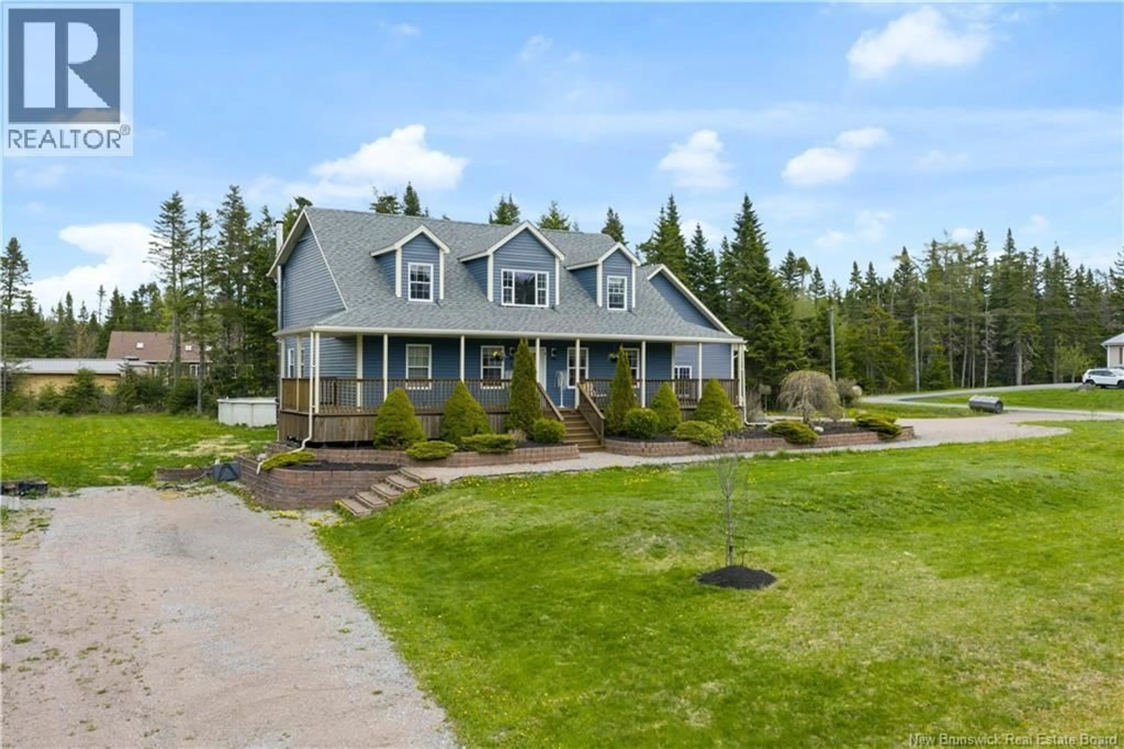 A pic from outside/outdoor area/front of a property/back of a property/a pic from drone, unknown for 30 DANE ROW, Willow Grove New Brunswick E2S1L6
