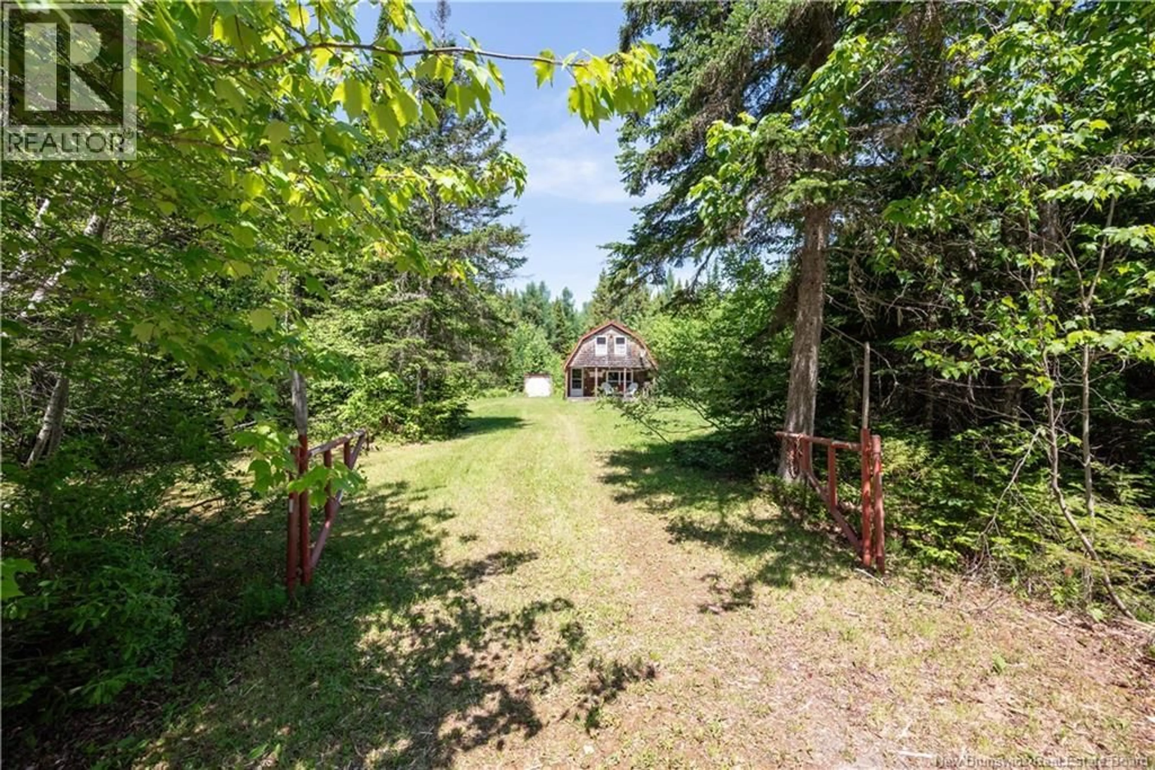 A pic from outside/outdoor area/front of a property/back of a property/a pic from drone, forest/trees view for 10 IRVEN LANE, Hunters Home New Brunswick E4C4J3