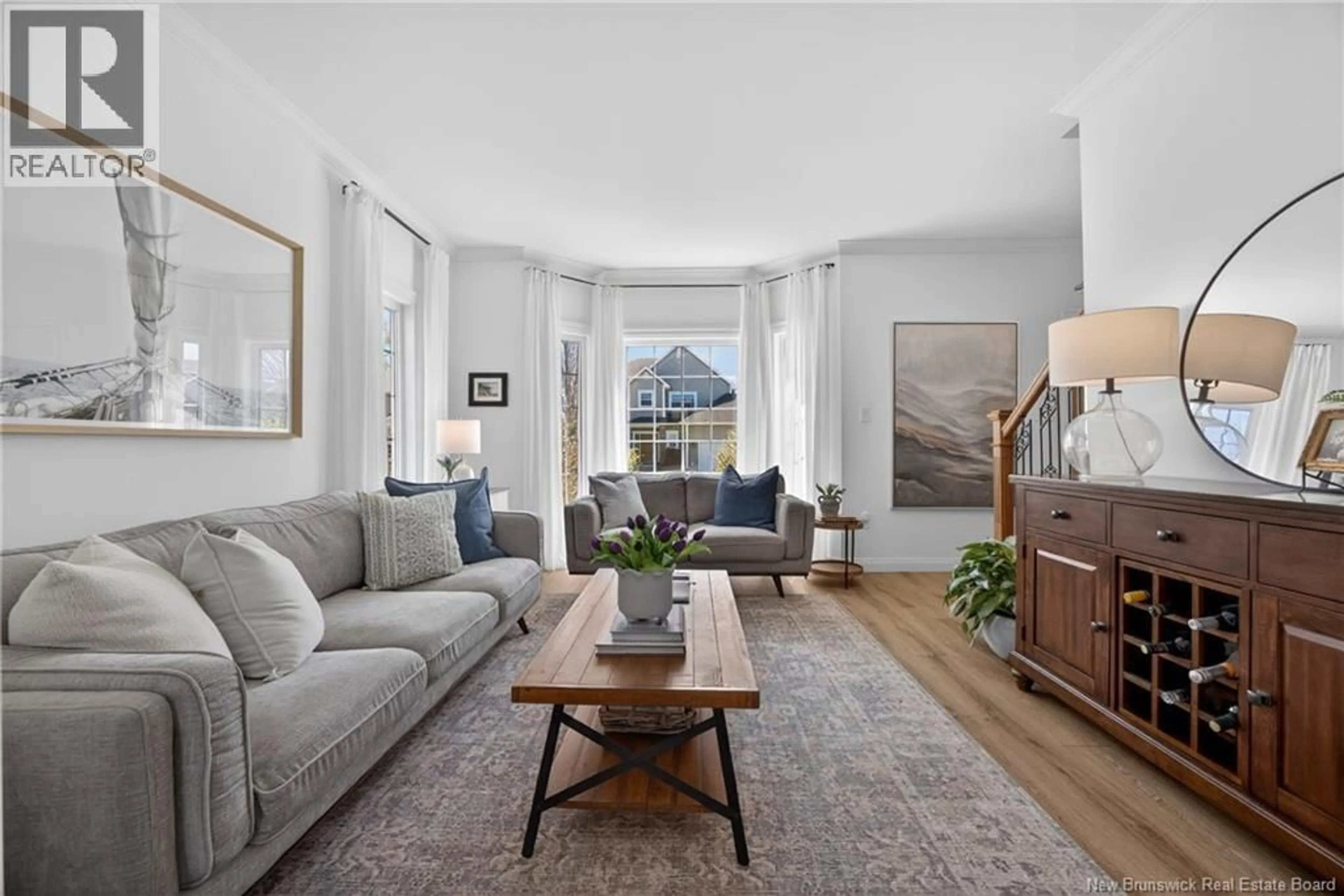 Living room with furniture, unknown for 26 MORNING GATE DRIVE, Fredericton New Brunswick E3B0G4