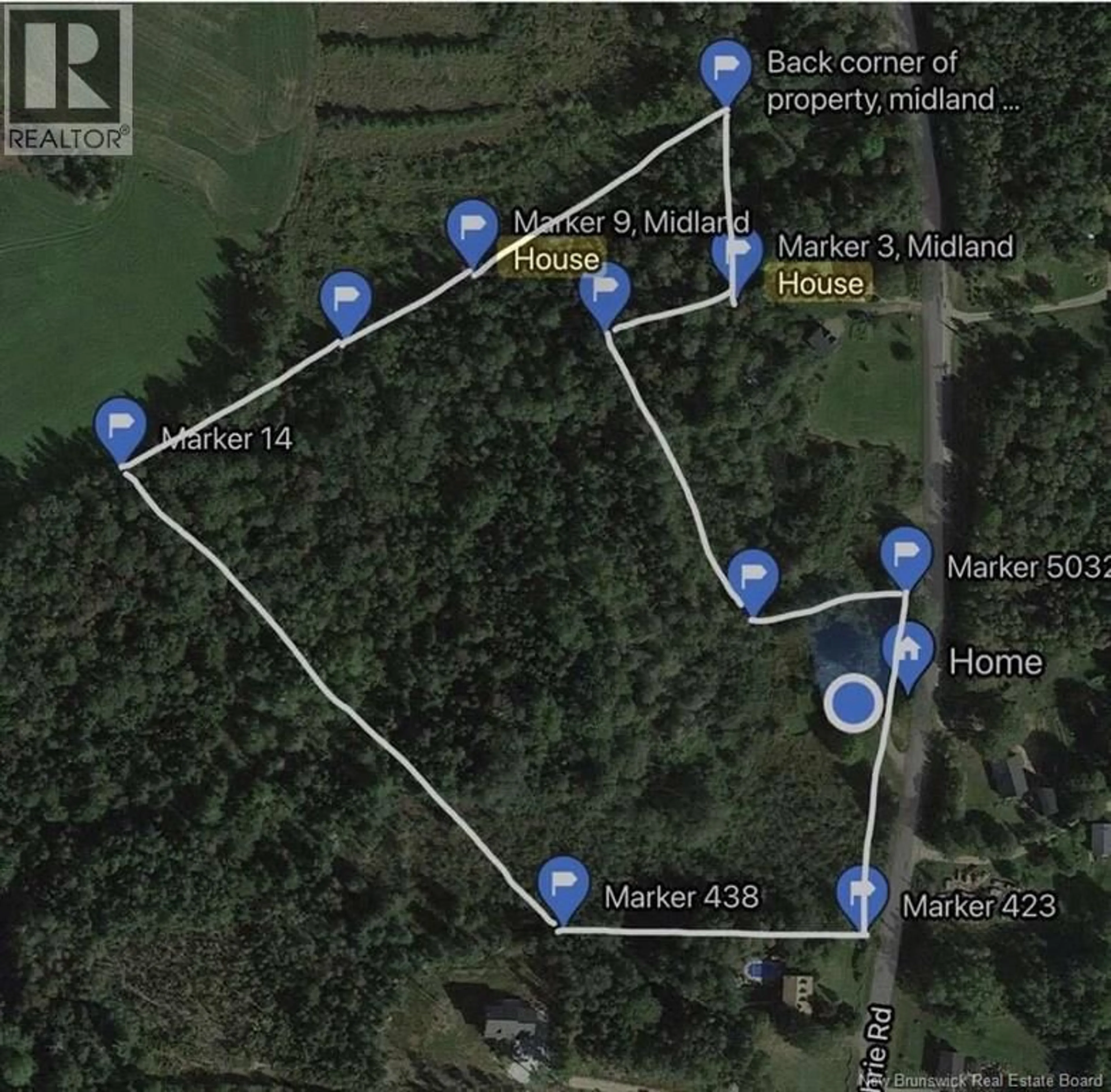 Picture of a map for 921 GUTHRIE ROAD, Norton New Brunswick E5T2G9