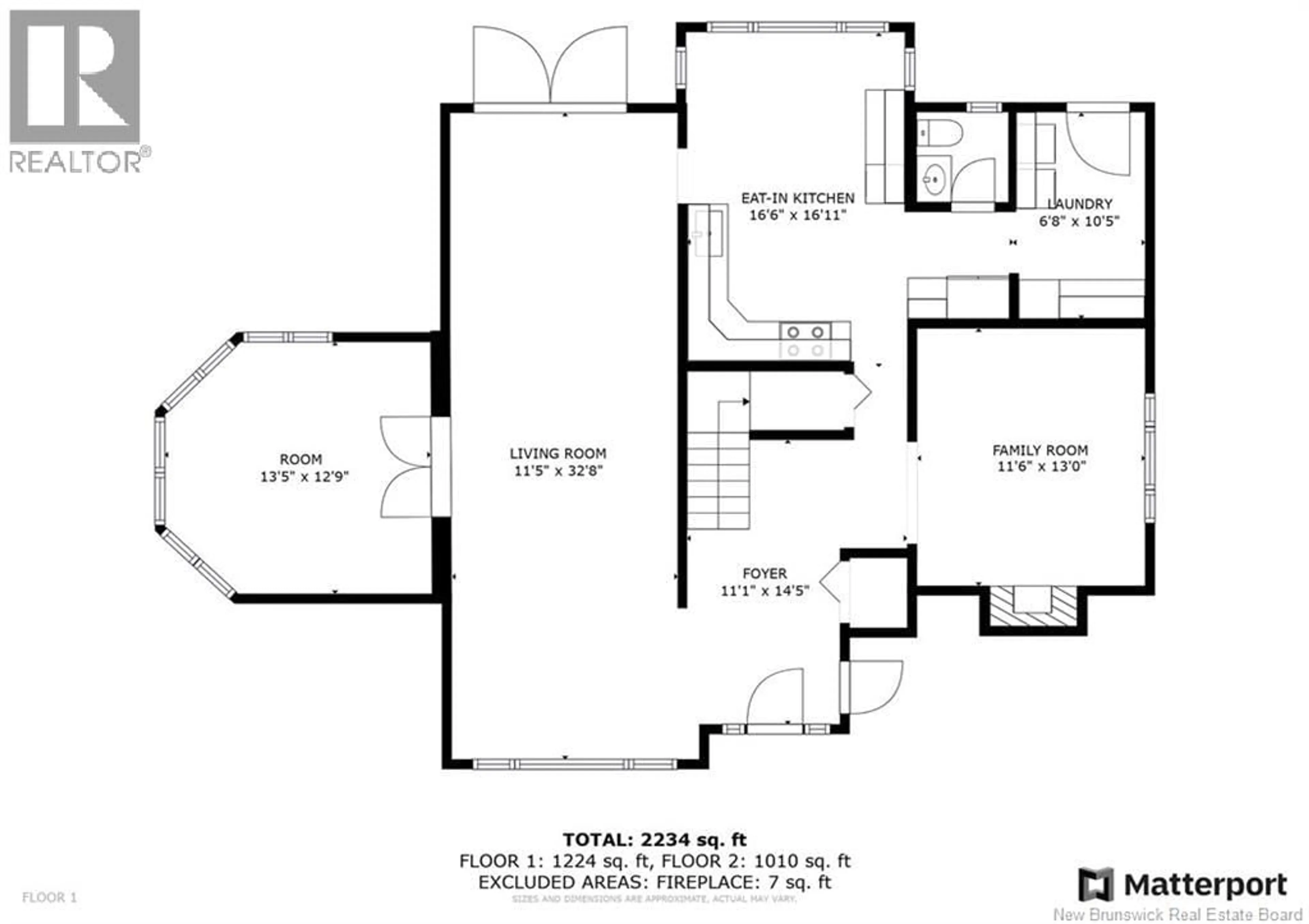 Floor plan for 44 WEST AVENUE, Sackville New Brunswick E4L4P1