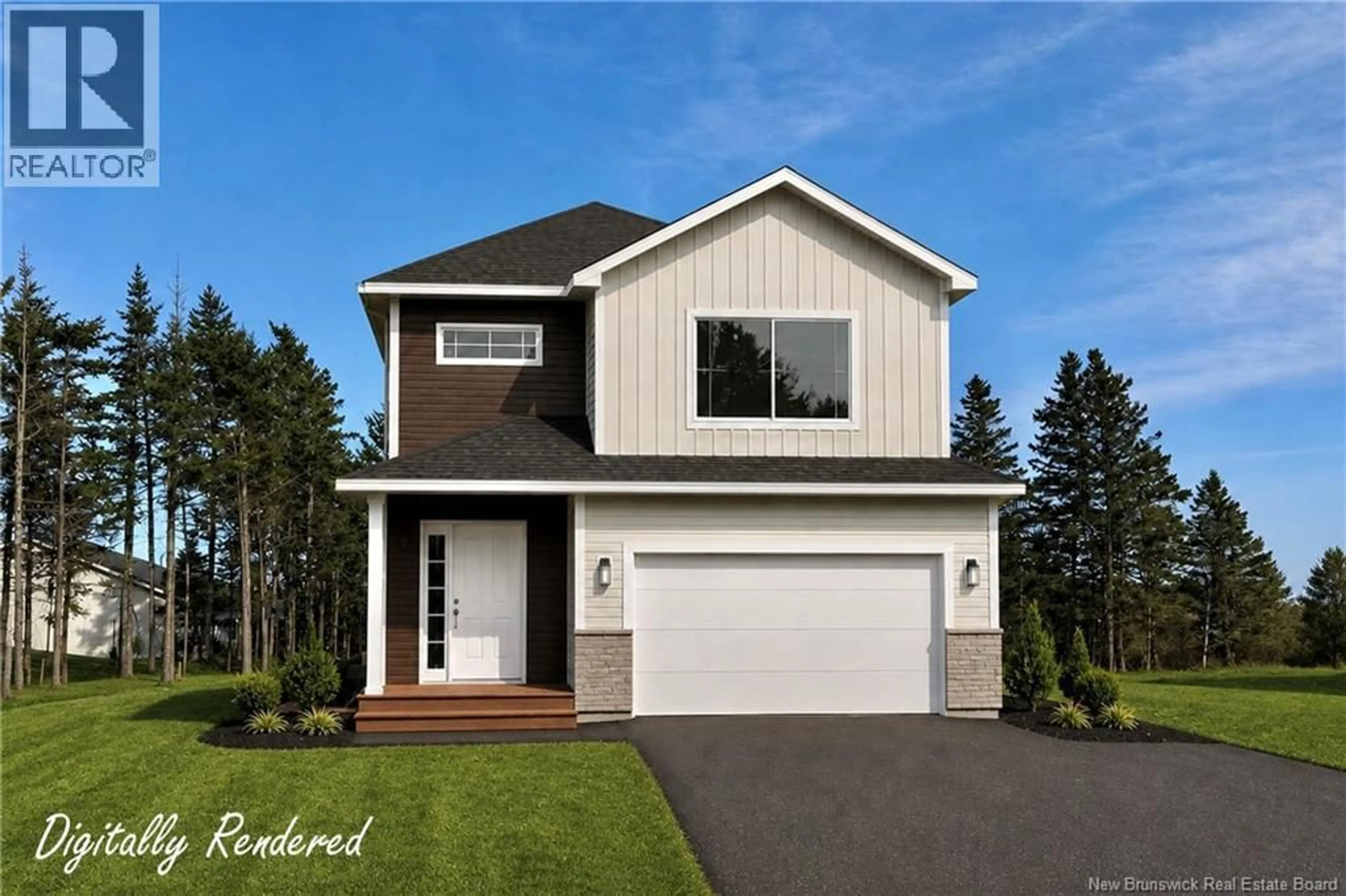 Home with vinyl exterior material, street for 19 BURMAN STREET, Sackville New Brunswick E4L0C2