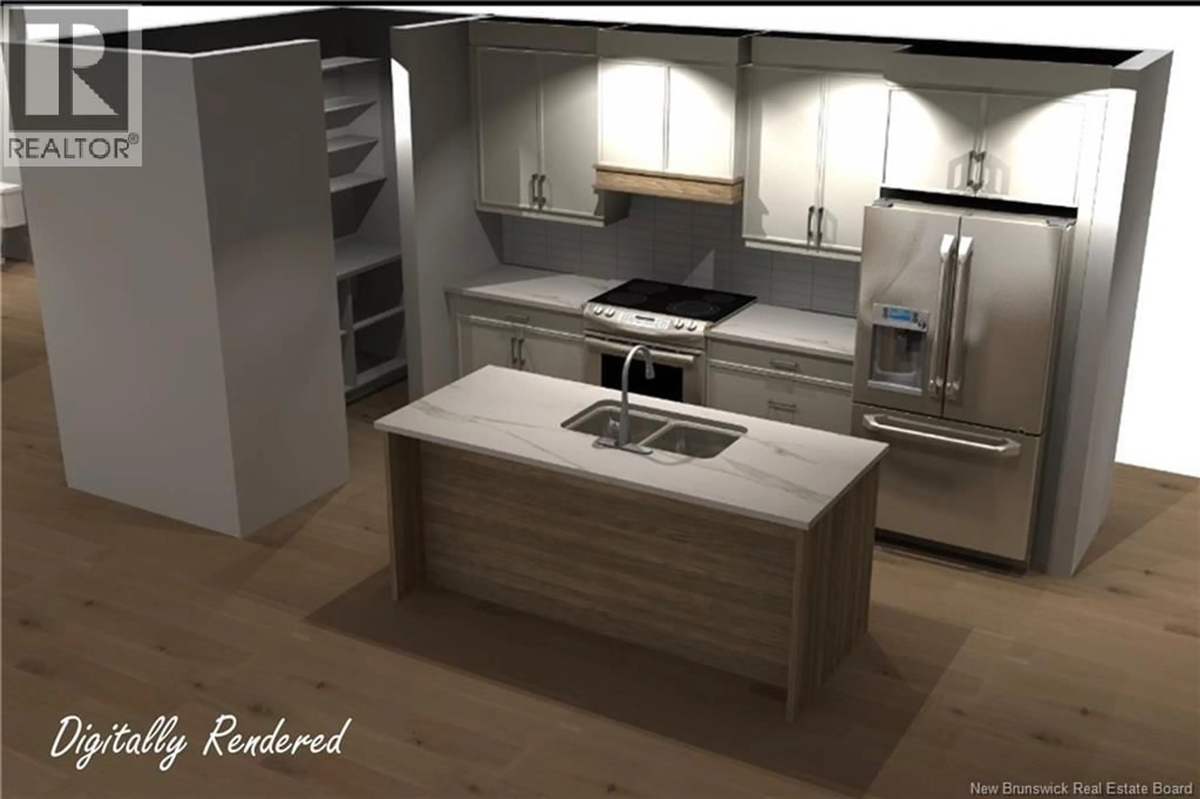 Open concept kitchen, unknown for 19 BURMAN STREET, Sackville New Brunswick E4L0C2