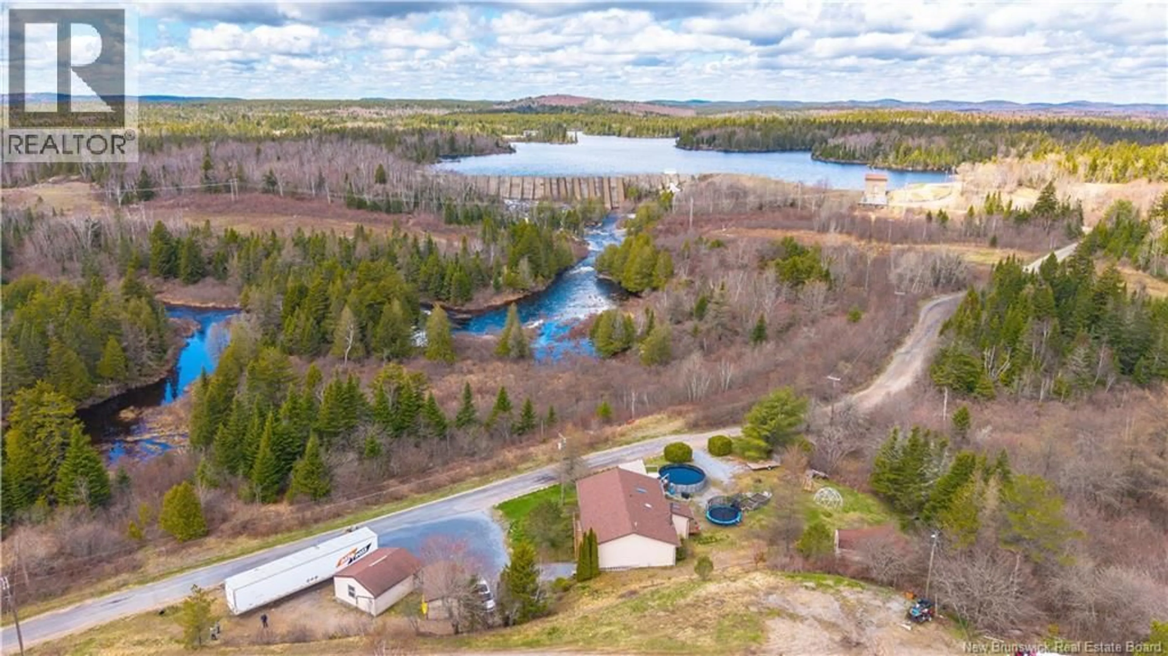 A pic from outside/outdoor area/front of a property/back of a property/a pic from drone, water/lake/river/ocean view for 68 STILLWATER ROAD, Musquash New Brunswick E5J2J5