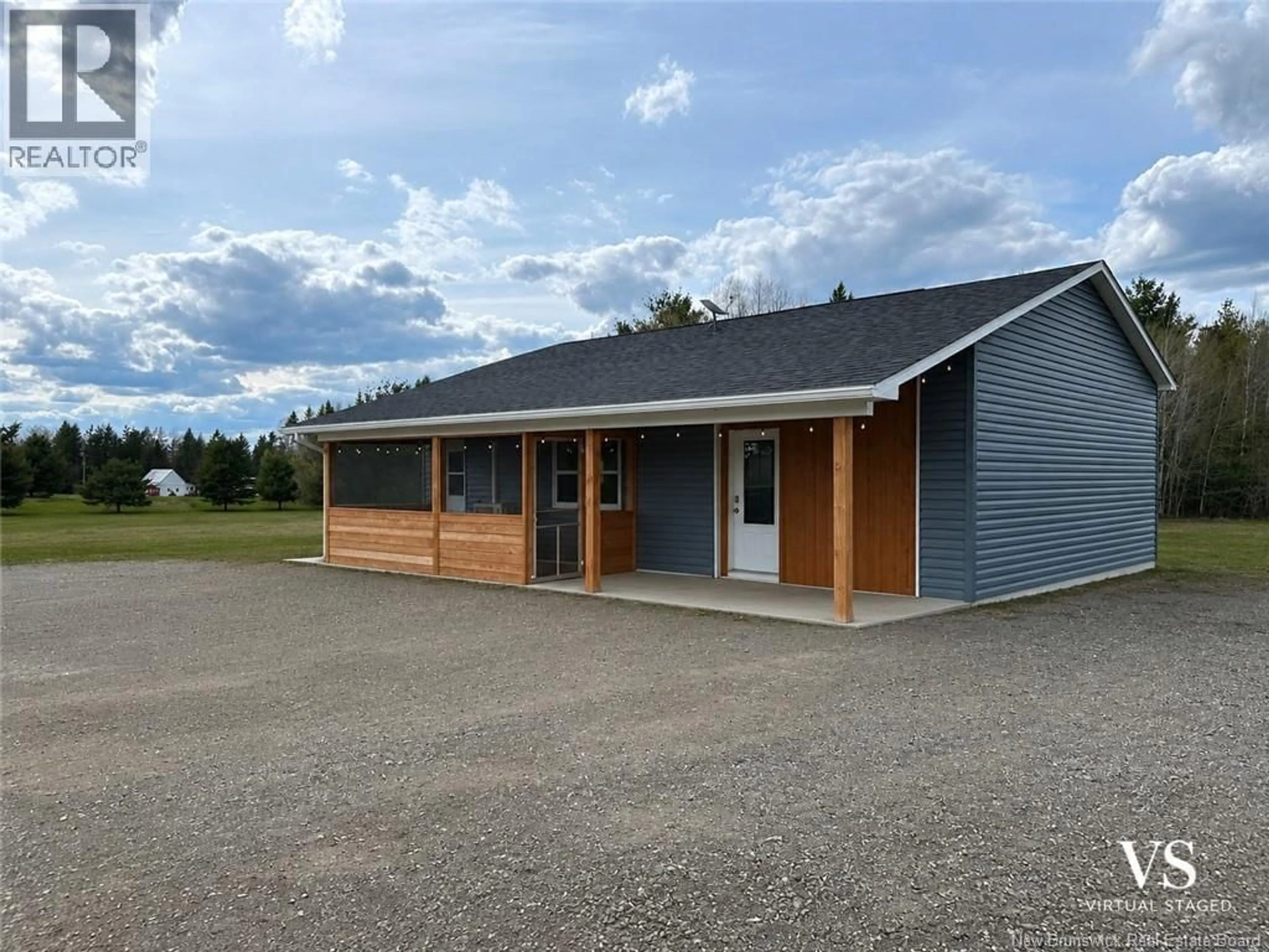 A pic from outside/outdoor area/front of a property/back of a property/a pic from drone, building for 2470 ROUTE 510, Targettville New Brunswick E4T1V7