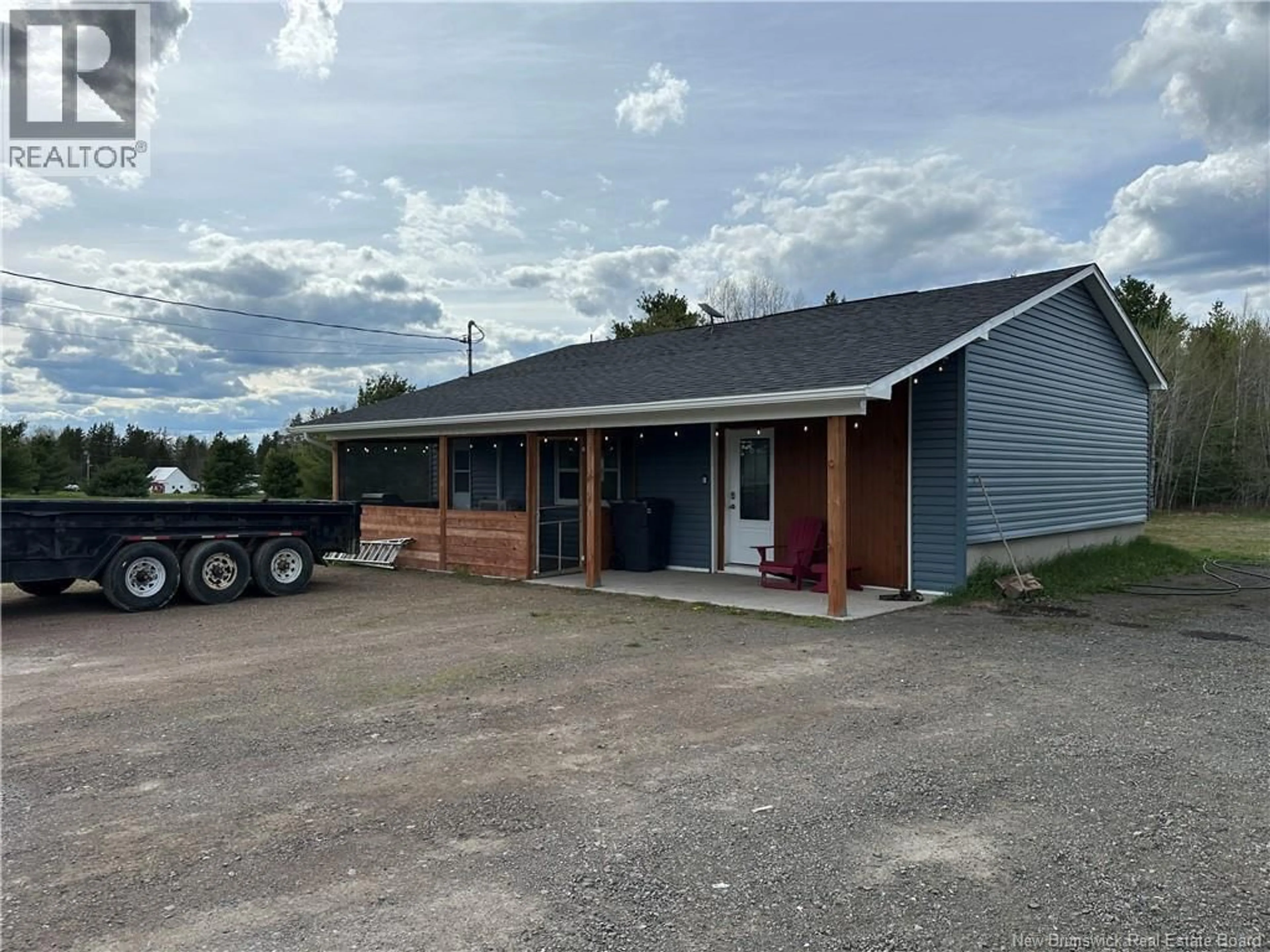 A pic from outside/outdoor area/front of a property/back of a property/a pic from drone, building for 2470 ROUTE 510, Targettville New Brunswick E4T1V7