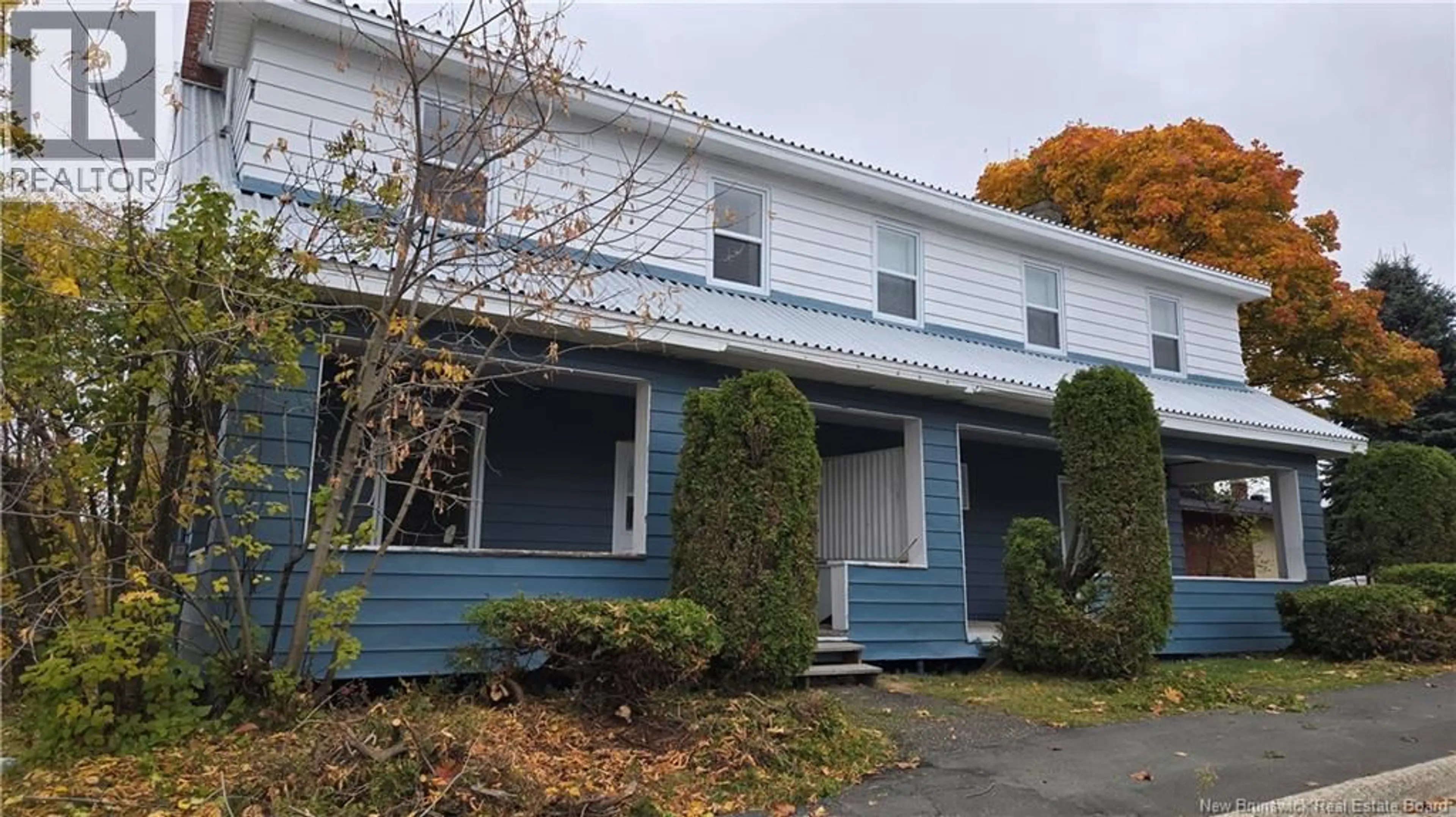 Home with vinyl exterior material, street for 26-28 O'LEARY STREET, Campbellton New Brunswick E3N2X4