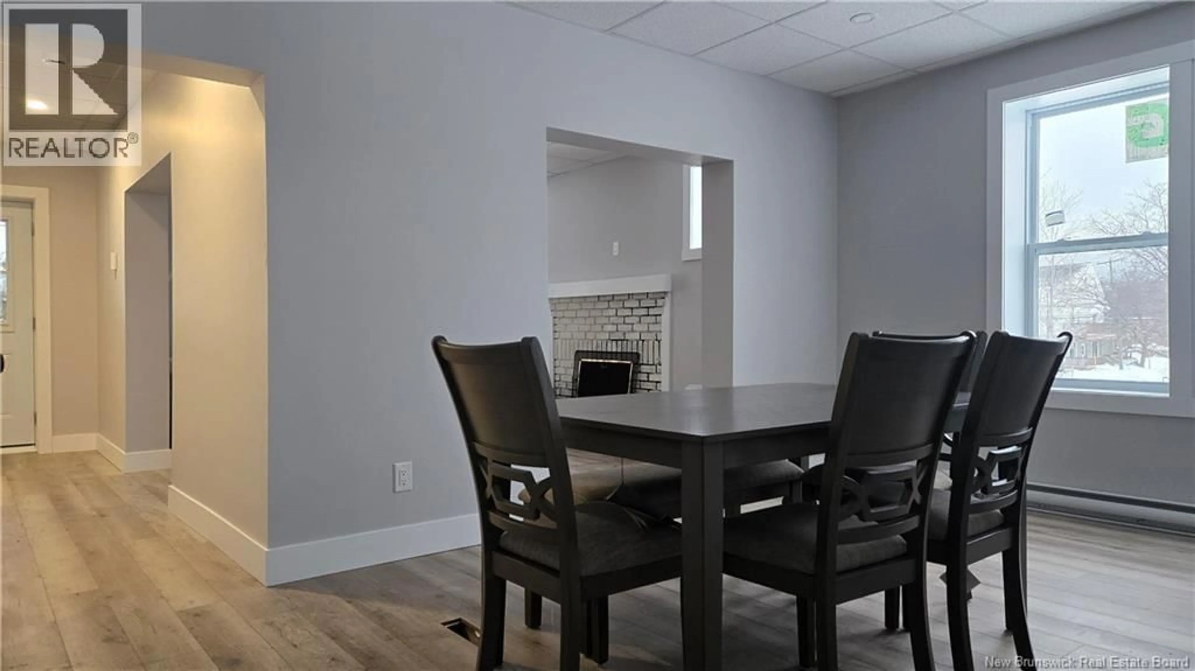 Dining room, wood/laminate floor for 26-28 O'LEARY STREET, Campbellton New Brunswick E3N2X4