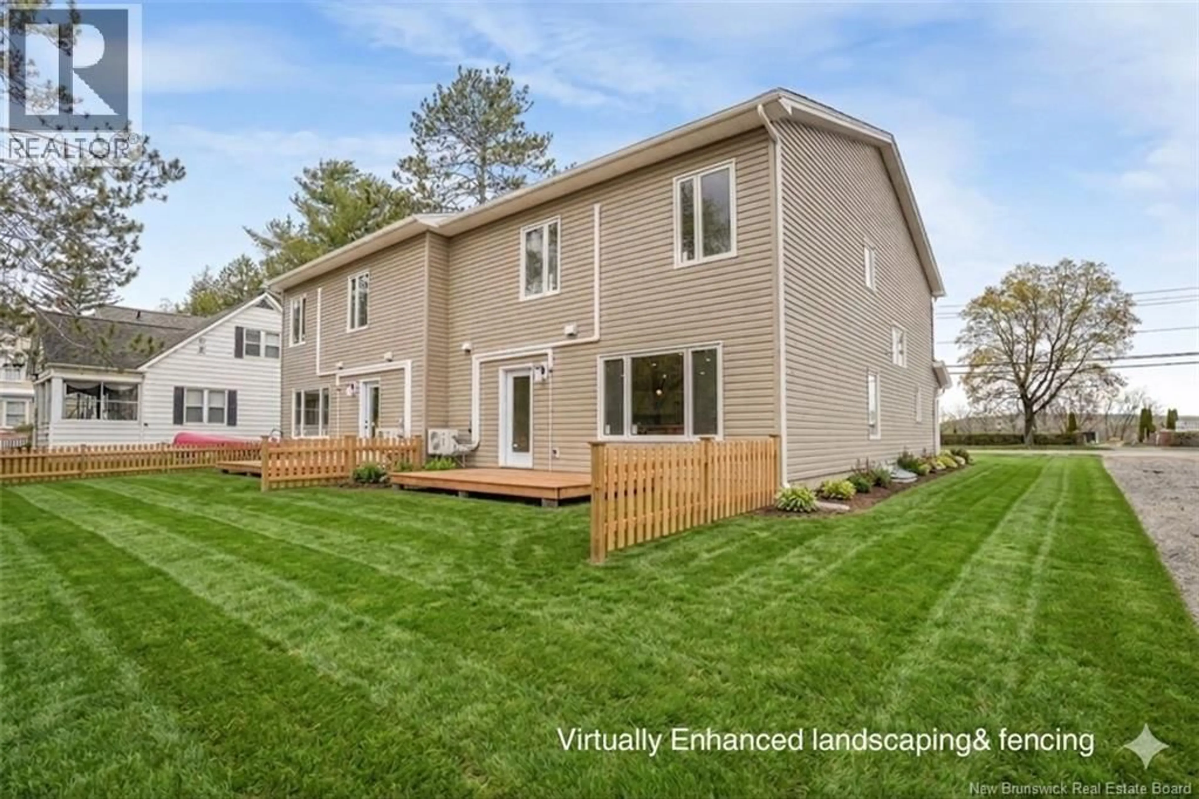 Home with vinyl exterior material, street for A - 358 WOODSTOCK ROAD, Fredericton New Brunswick E3B2H7