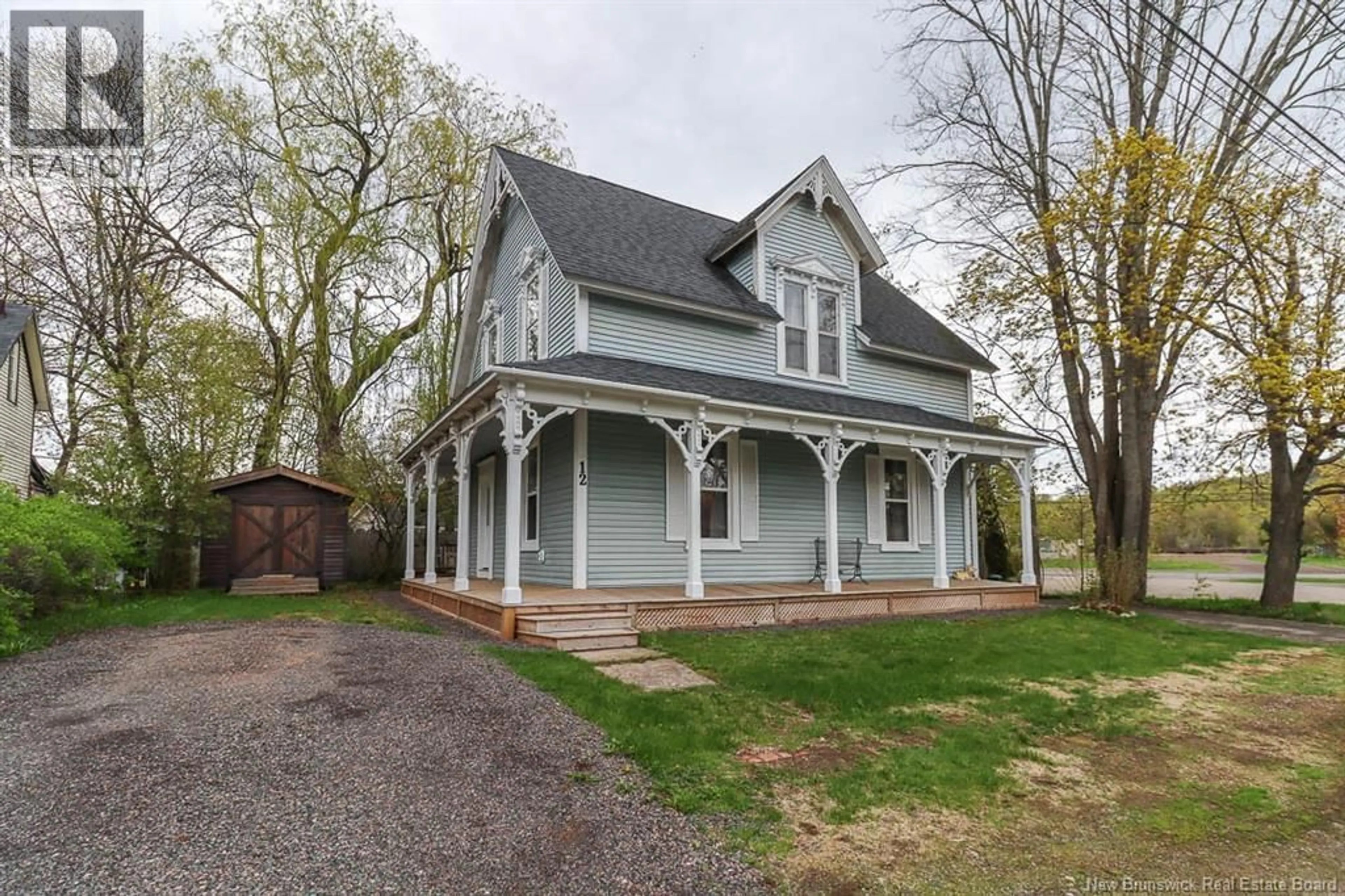 Home with vinyl exterior material, street for 12 PITT STREET, Sussex New Brunswick E4E1J1