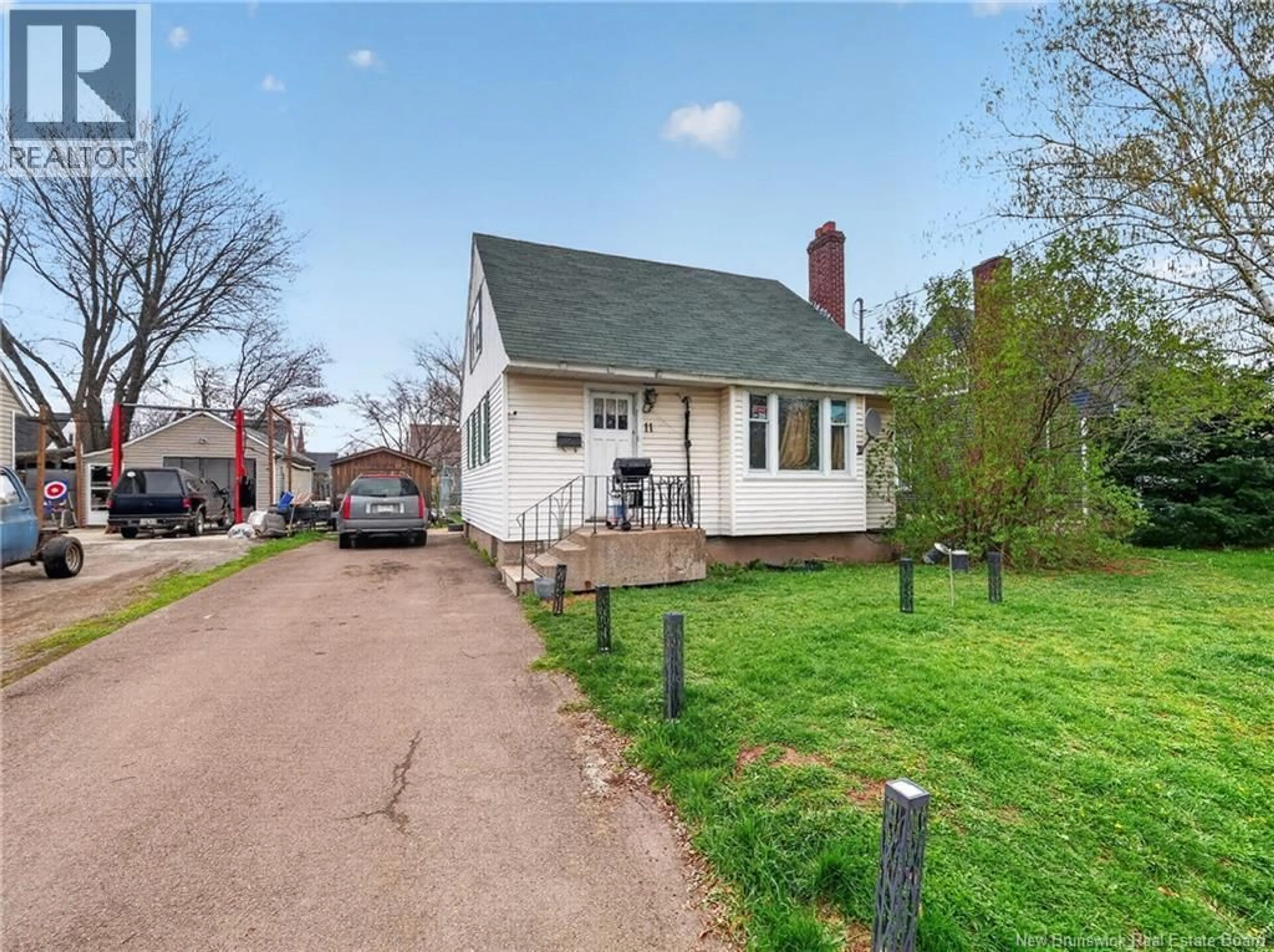 A pic from outside/outdoor area/front of a property/back of a property/a pic from drone, street for 11 FRIEL STREET, Moncton New Brunswick E1C7M4