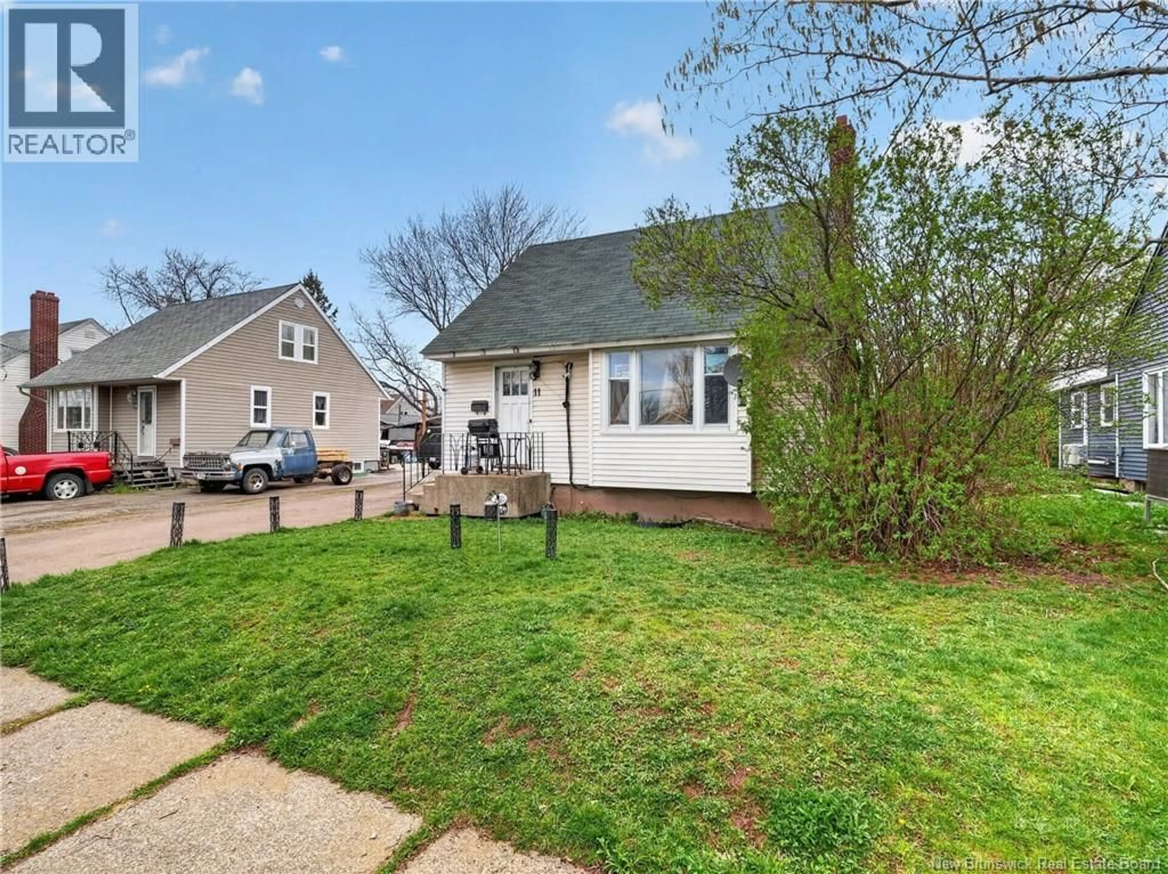 A pic from outside/outdoor area/front of a property/back of a property/a pic from drone, street for 11 FRIEL STREET, Moncton New Brunswick E1C7M4