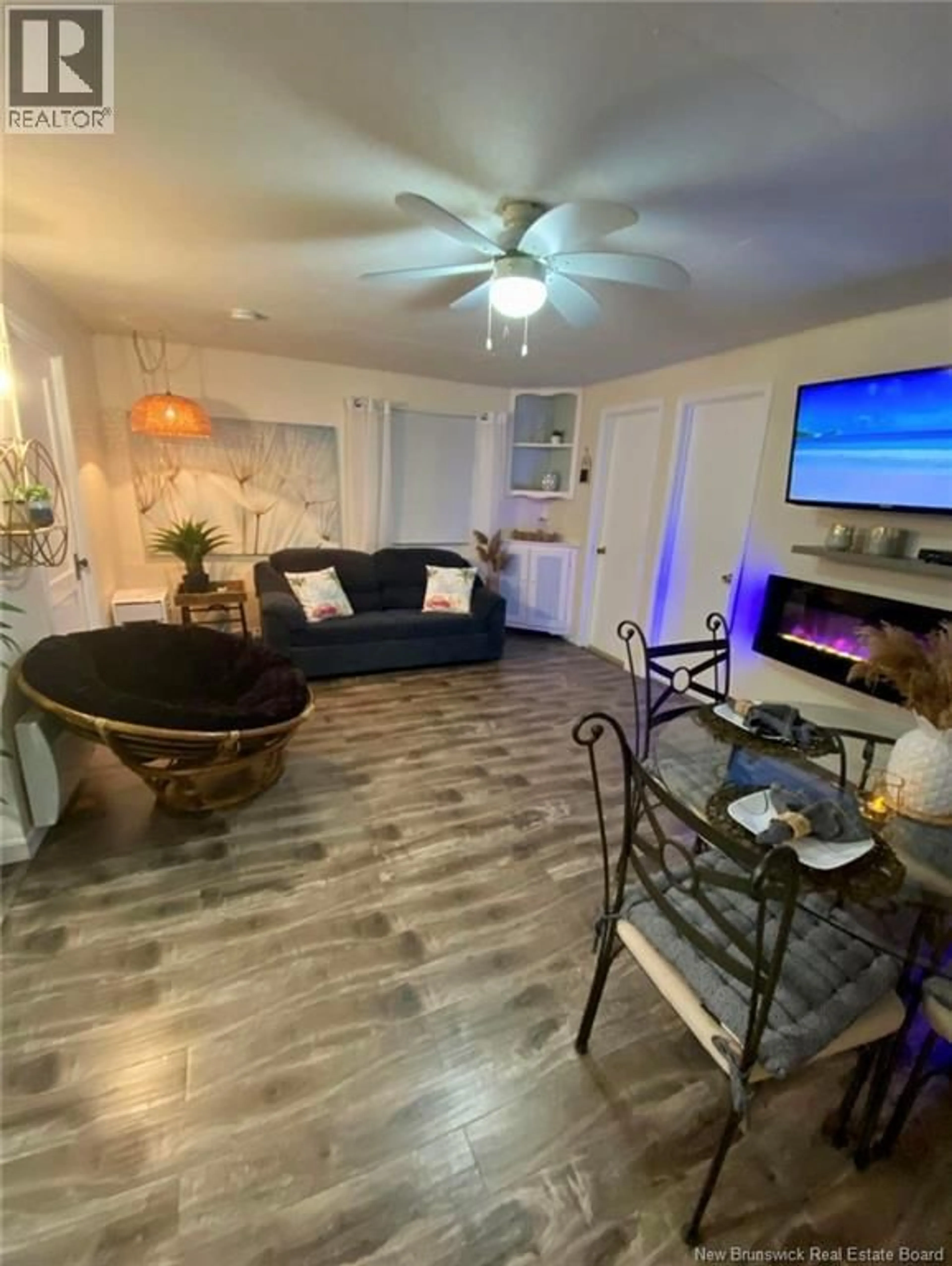 Living room with furniture, unknown for 21 AMI SOLEIL LANE, Pointe-Alexandre New Brunswick E8T1V0