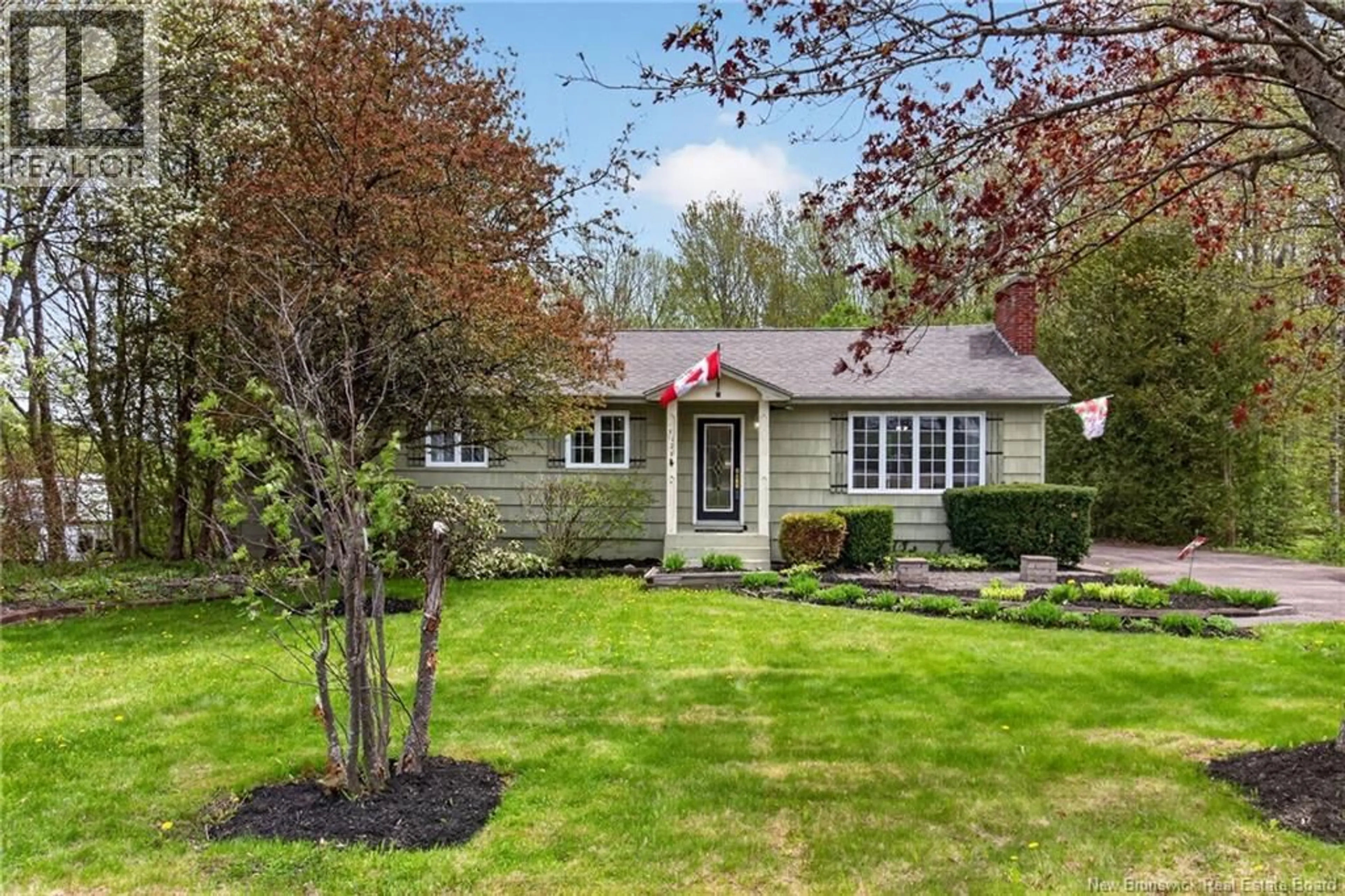 Home with vinyl exterior material, street for 2019 ROUTE 114, Stoney Creek New Brunswick E1J2J8