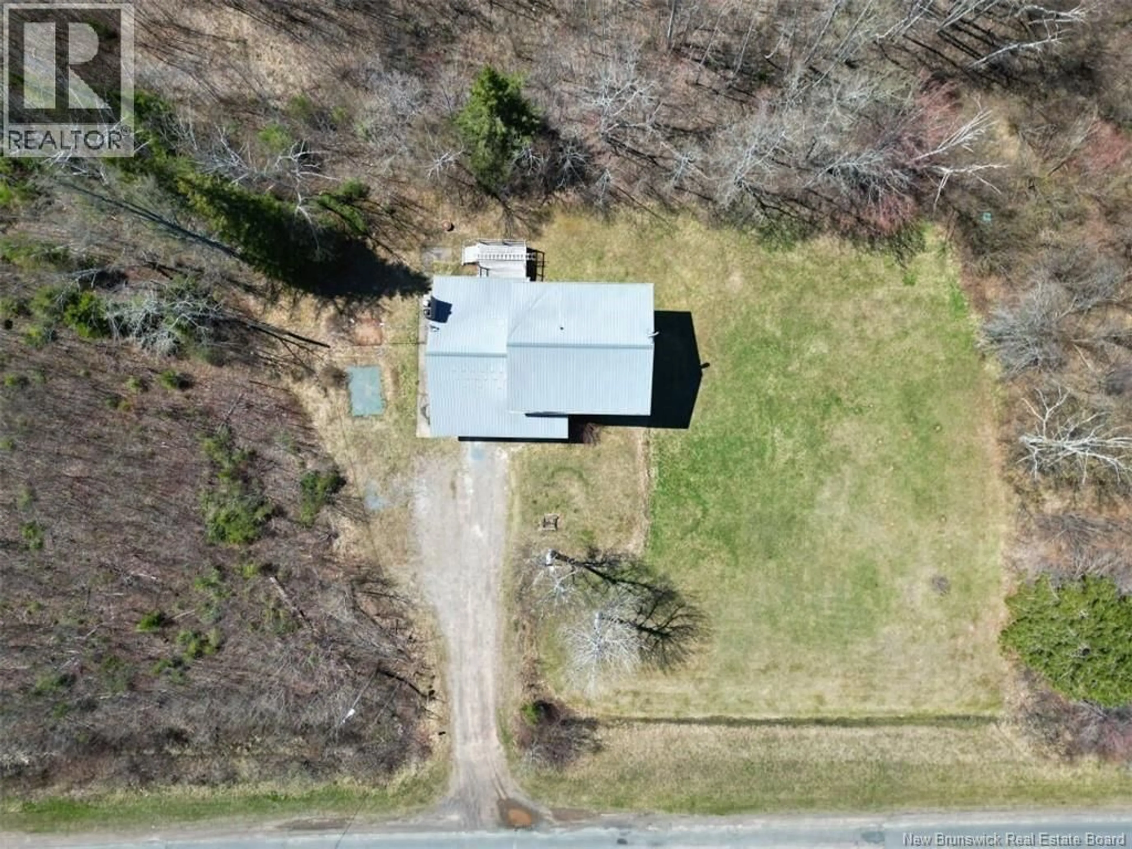 A pic from outside/outdoor area/front of a property/back of a property/a pic from drone, unknown for 1708 ROUTE 340, Canobie New Brunswick E2A5H4