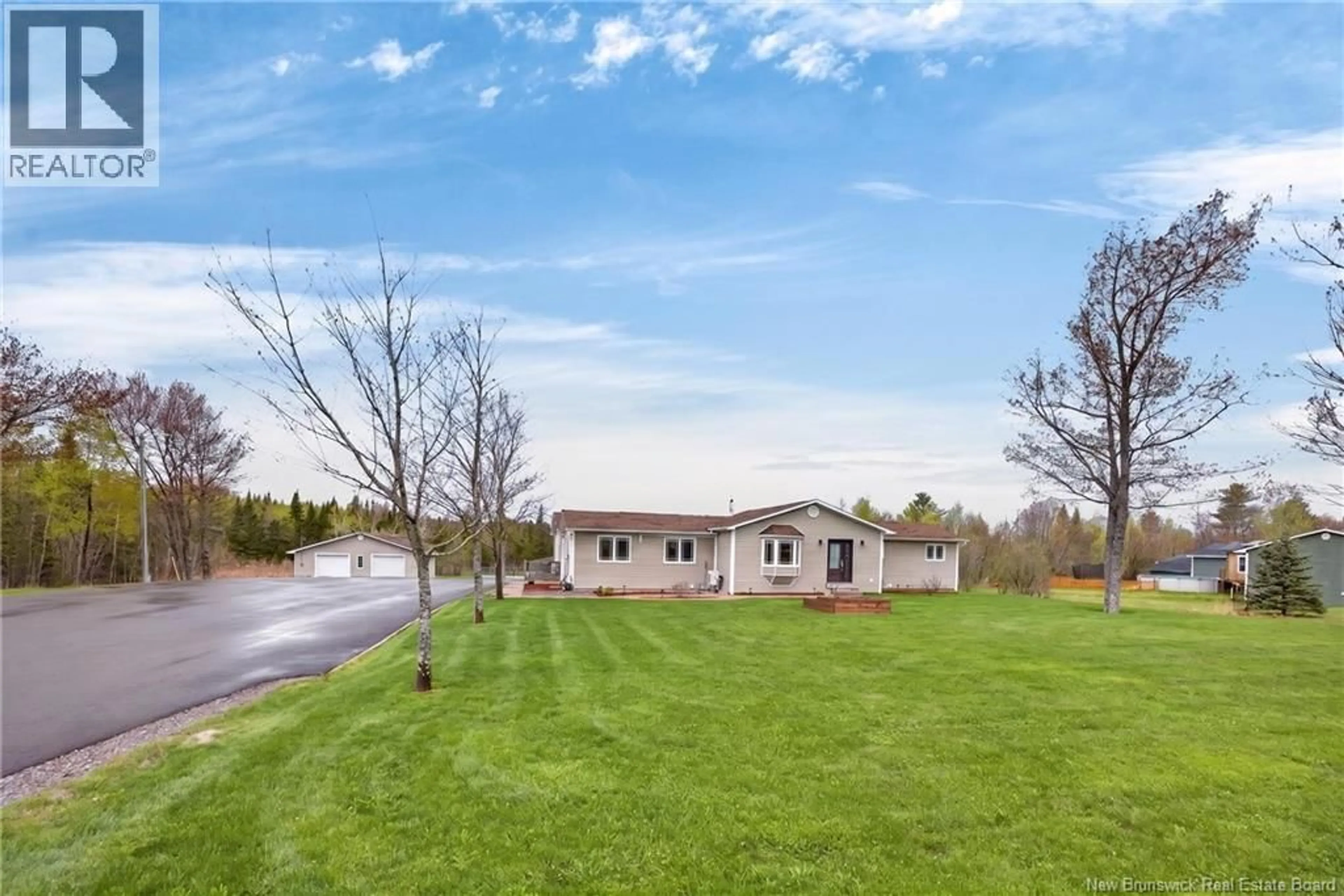 A pic from outside/outdoor area/front of a property/back of a property/a pic from drone, water/lake/river/ocean view for 301 ROUTE 148, Killarney Road New Brunswick E3G9E3