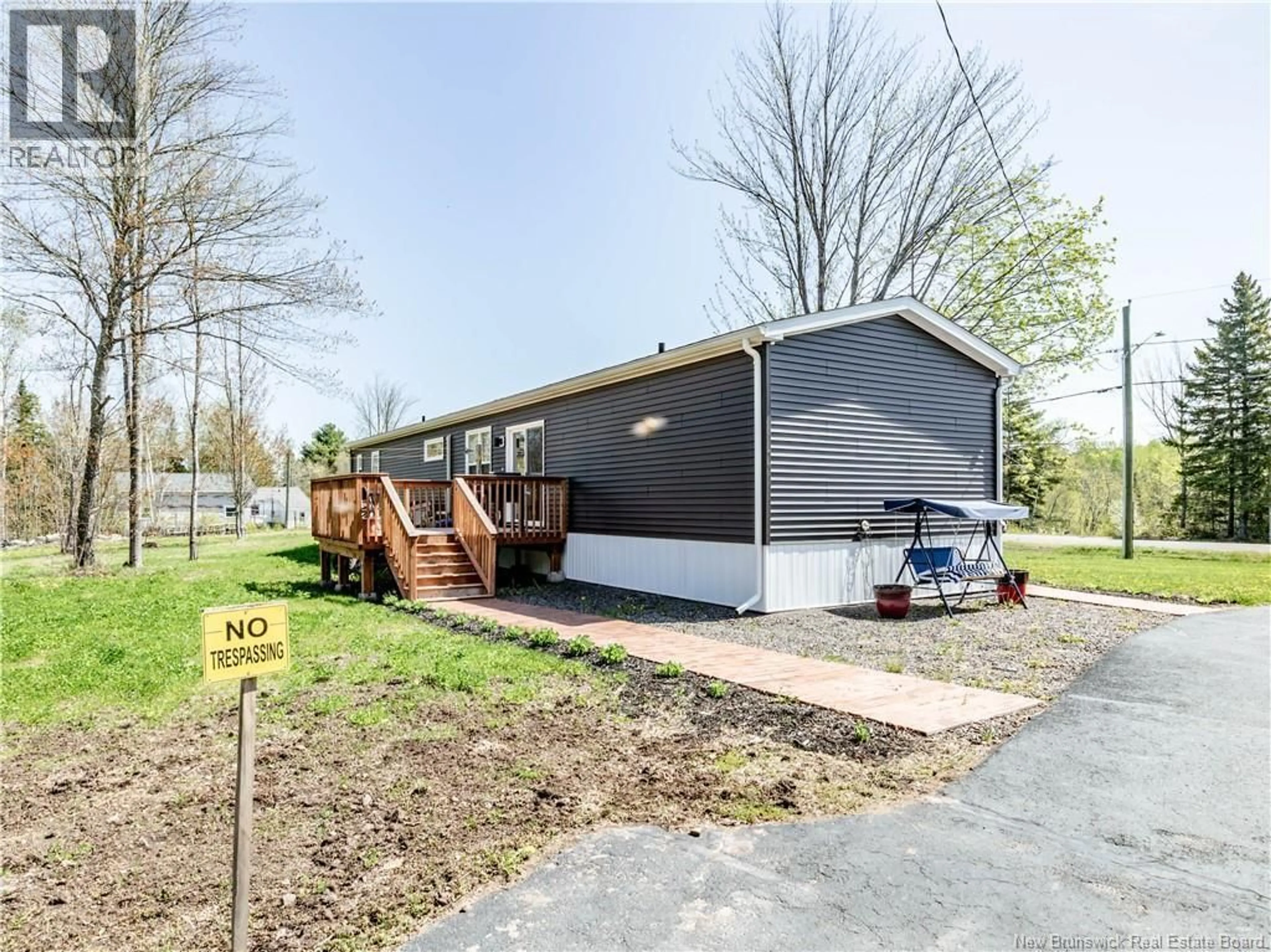Home with vinyl exterior material, street for 900 SAINT-CHARLES NORD, Saint-Charles New Brunswick E4W4T3