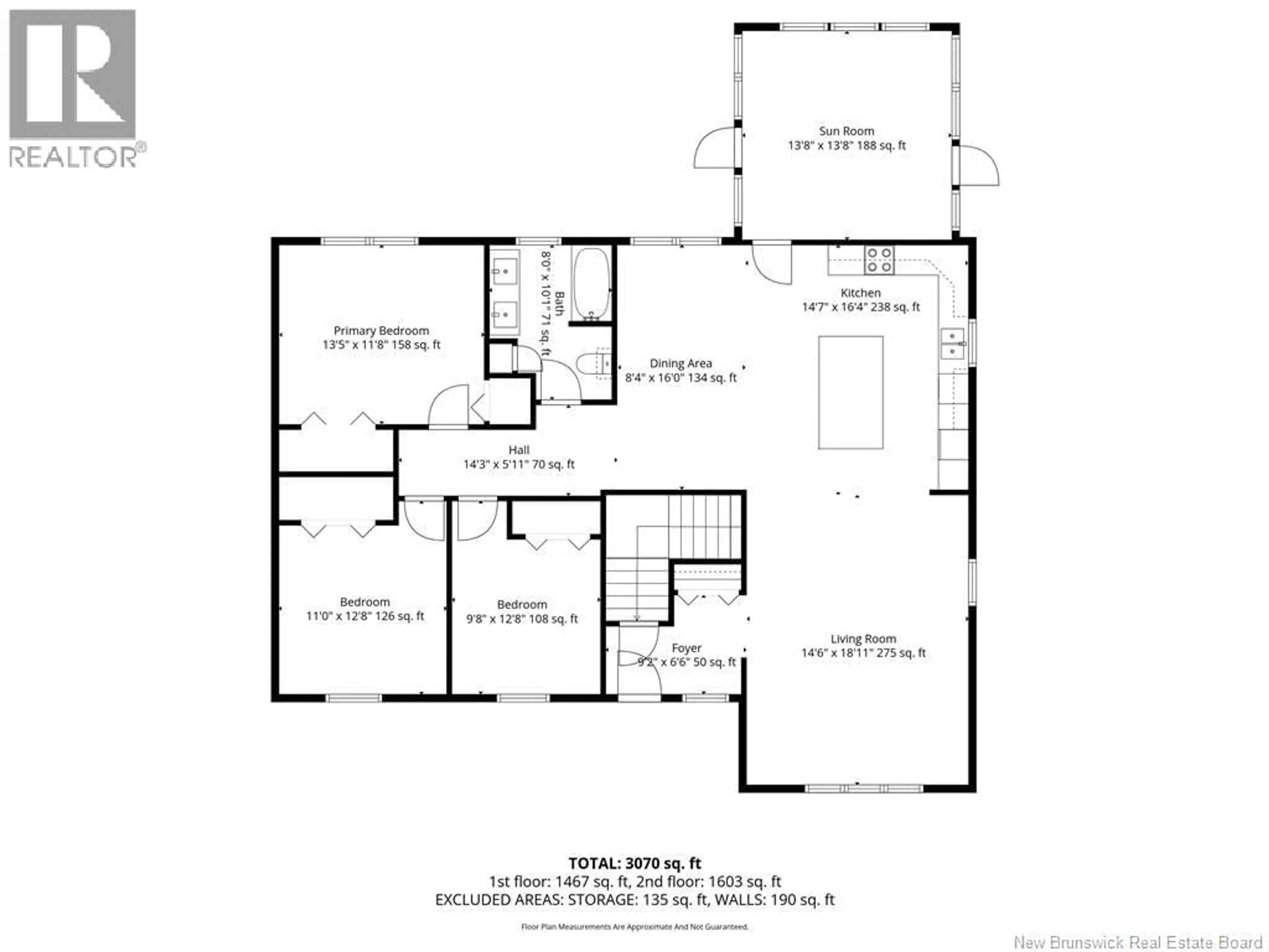 Floor plan for 392 MANDEVILLE, Dieppe New Brunswick E1A6V6
